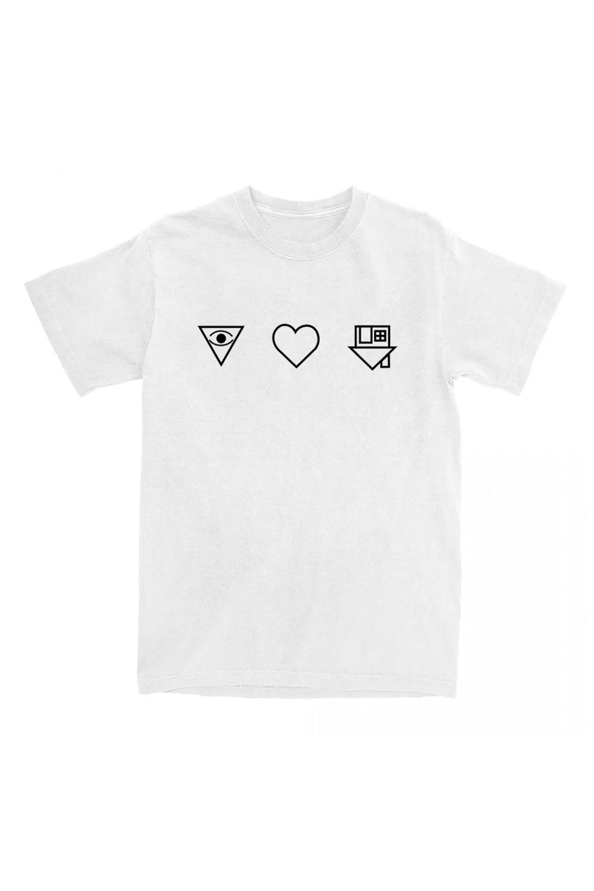 White Neighborhood NBHD Band printed li /Men's Ropa Mujer Raha