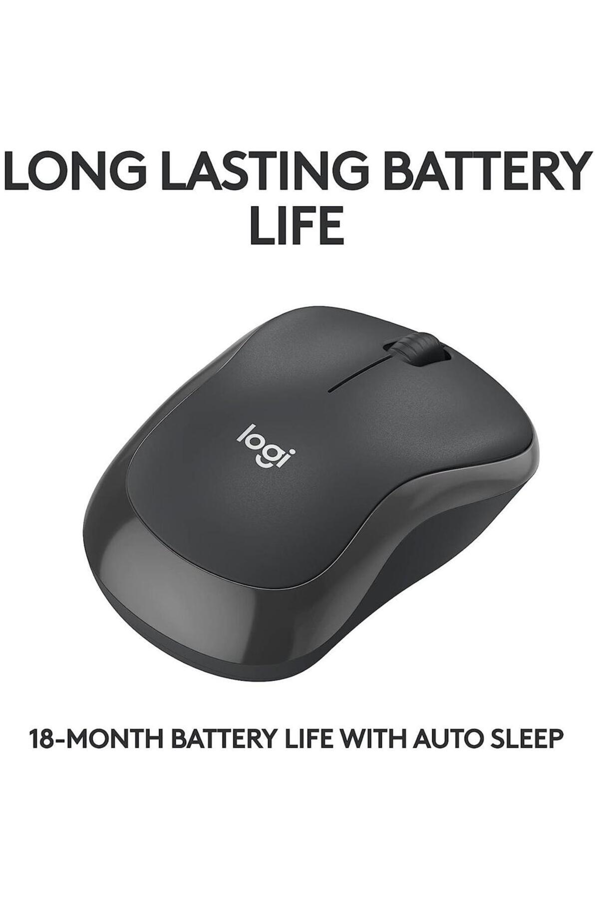 logitech-M240 Silent Bluetooth Mouse Graphite 2