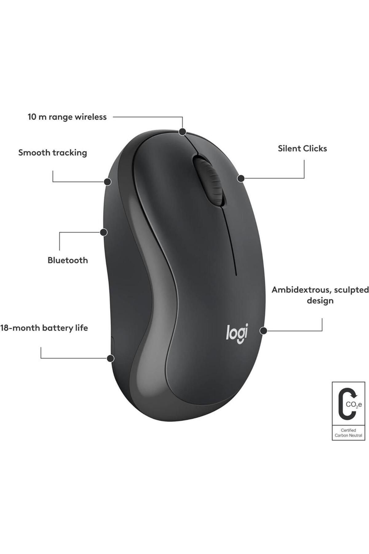 logitech-M240 Silent Bluetooth Mouse Graphite 5