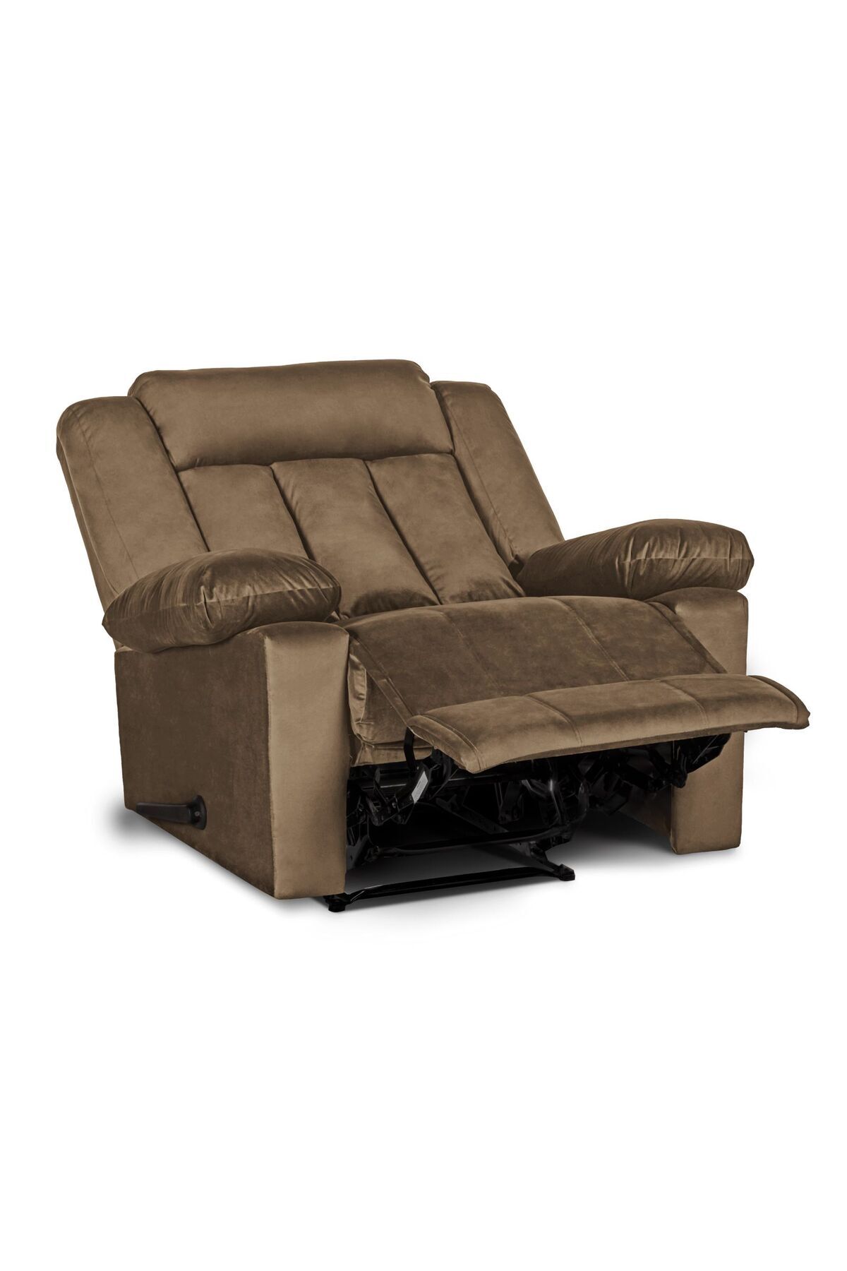 Lazy Vibes-Trio Recliner Chair in Luxurious Velvet | Fixed 5
