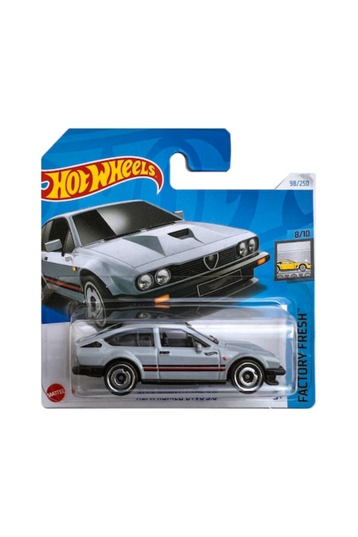 Macheta Metalica Hot Wheels, Alfa Romeo GTV6 3.0, 1:64, Gri