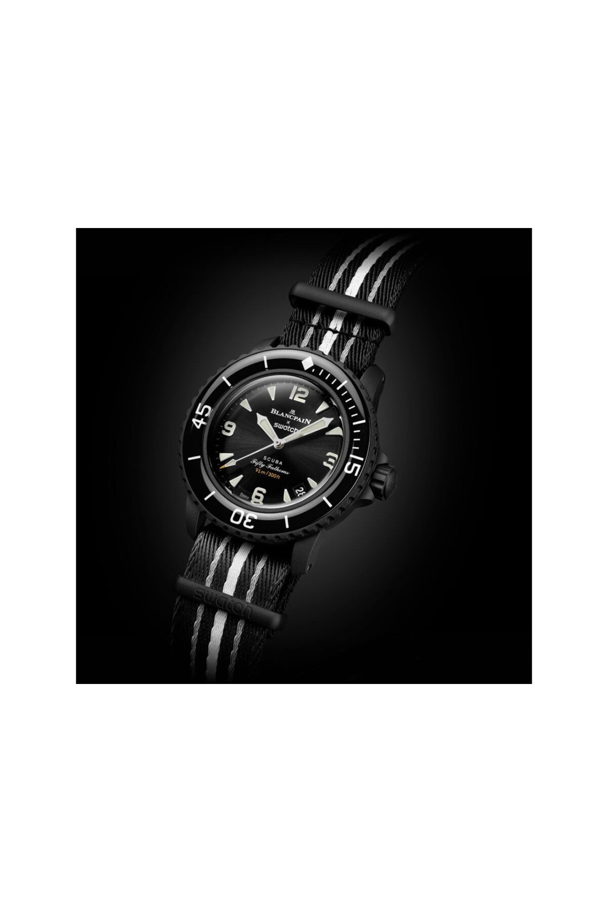Swatch x Blancpain Ocean Of Storms SO35B400 -SPARKSOLE - Fiyatı