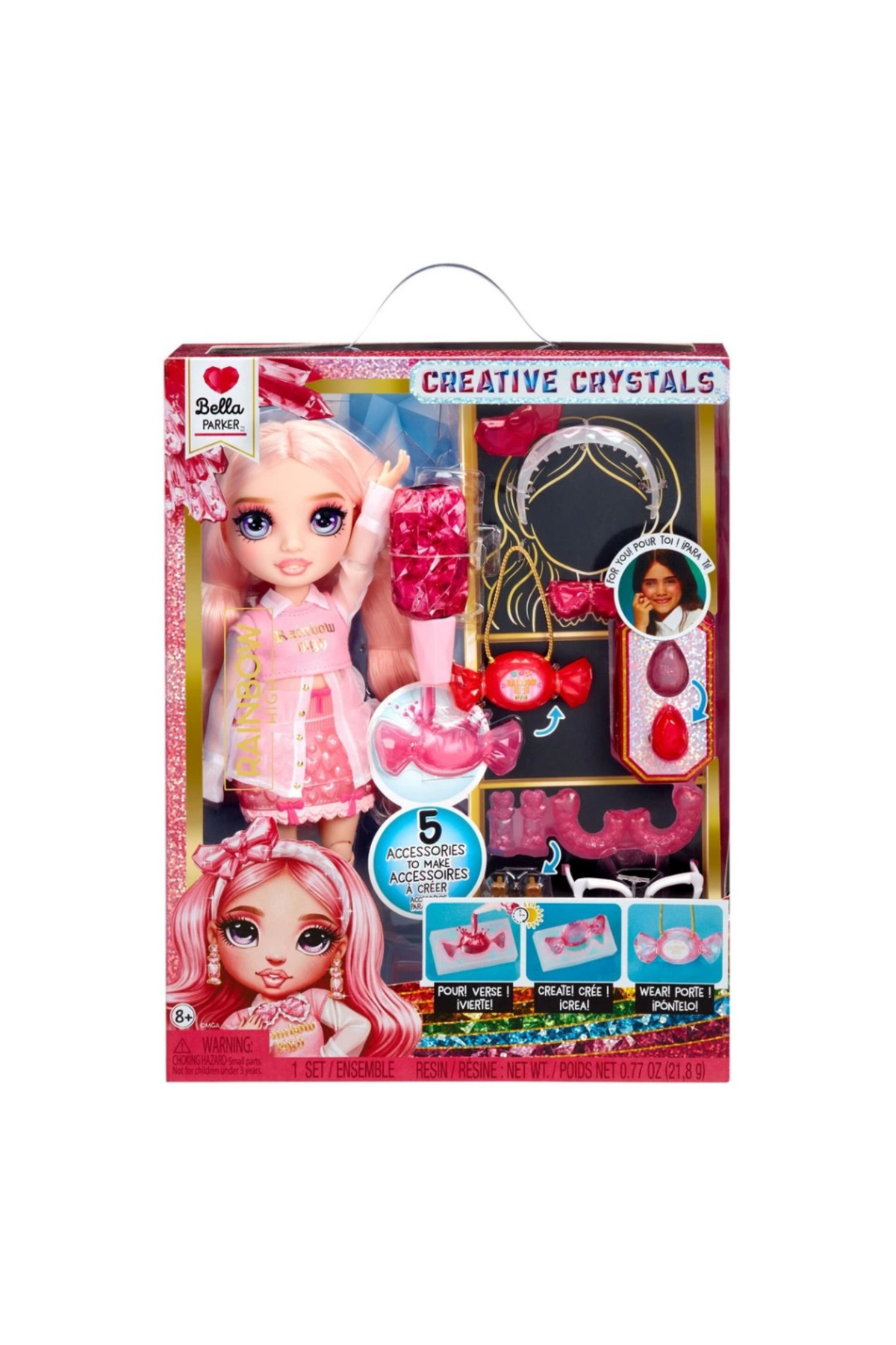 AyrStore Rainbow High Kristal Serisi Bebekleri fotoğrafı 2 (önizleme)