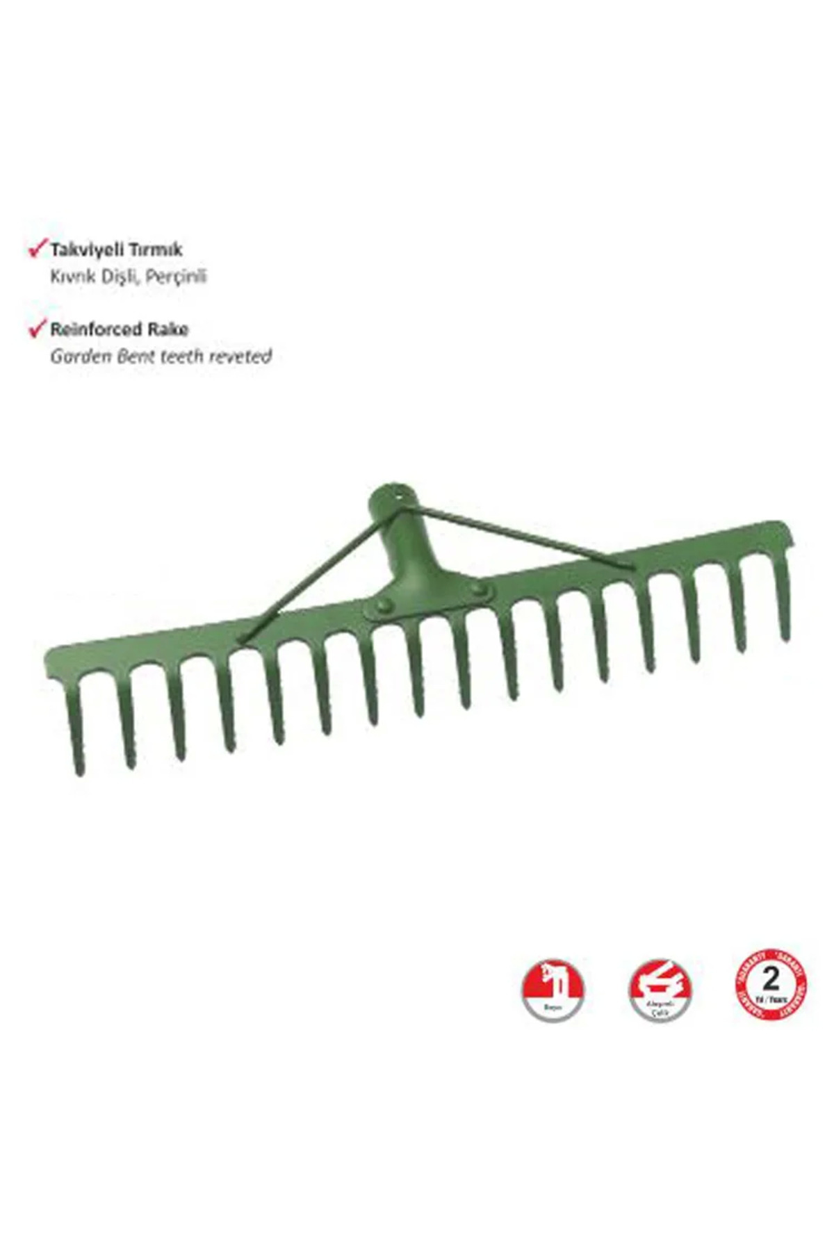 Eco Lounge Sait Demirci Takviyeli Tırmık 20 Diş