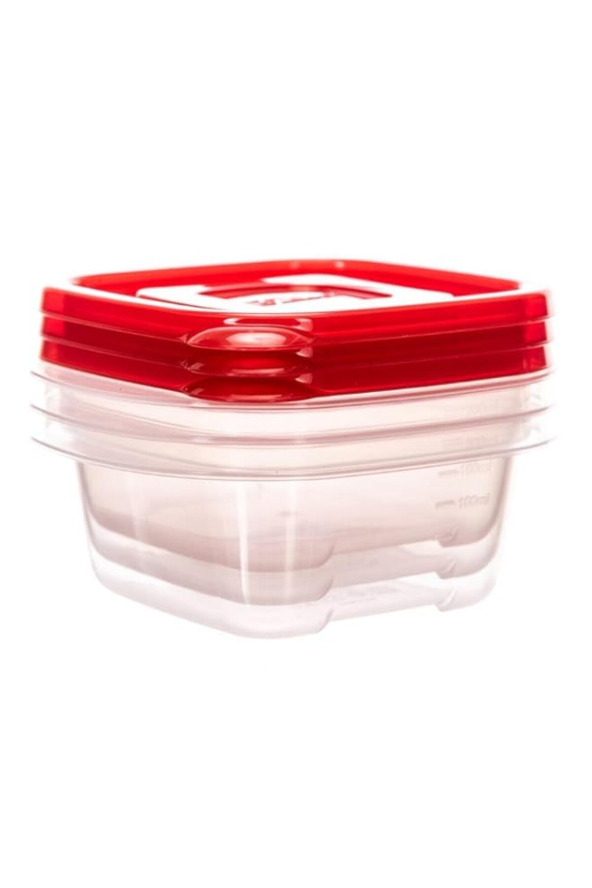 Generic-LocknLock 3-Piece E-ZLock Square Container Set - 250 ml 1