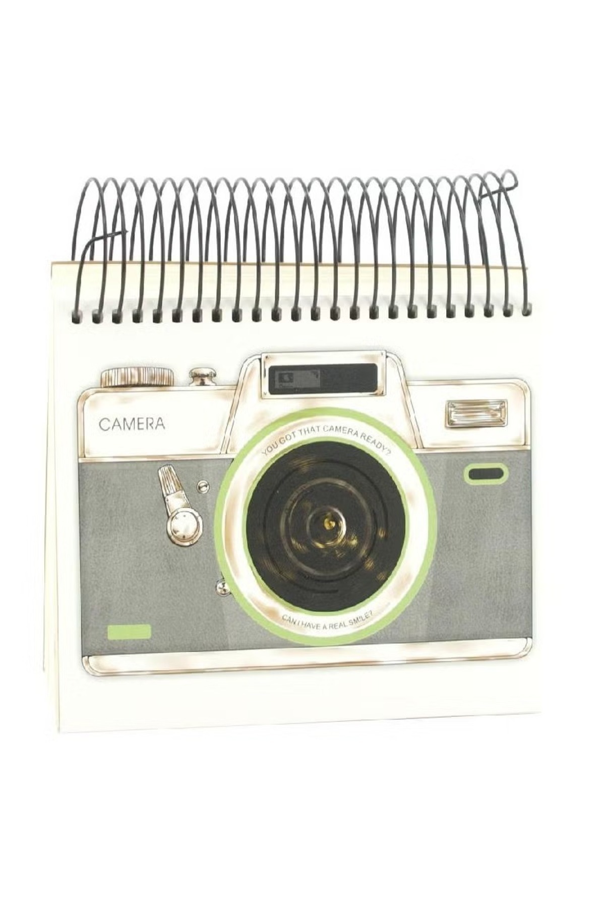Roco-Notebook “Camera” – 300 Lined Sheets, Compact Square Format 1