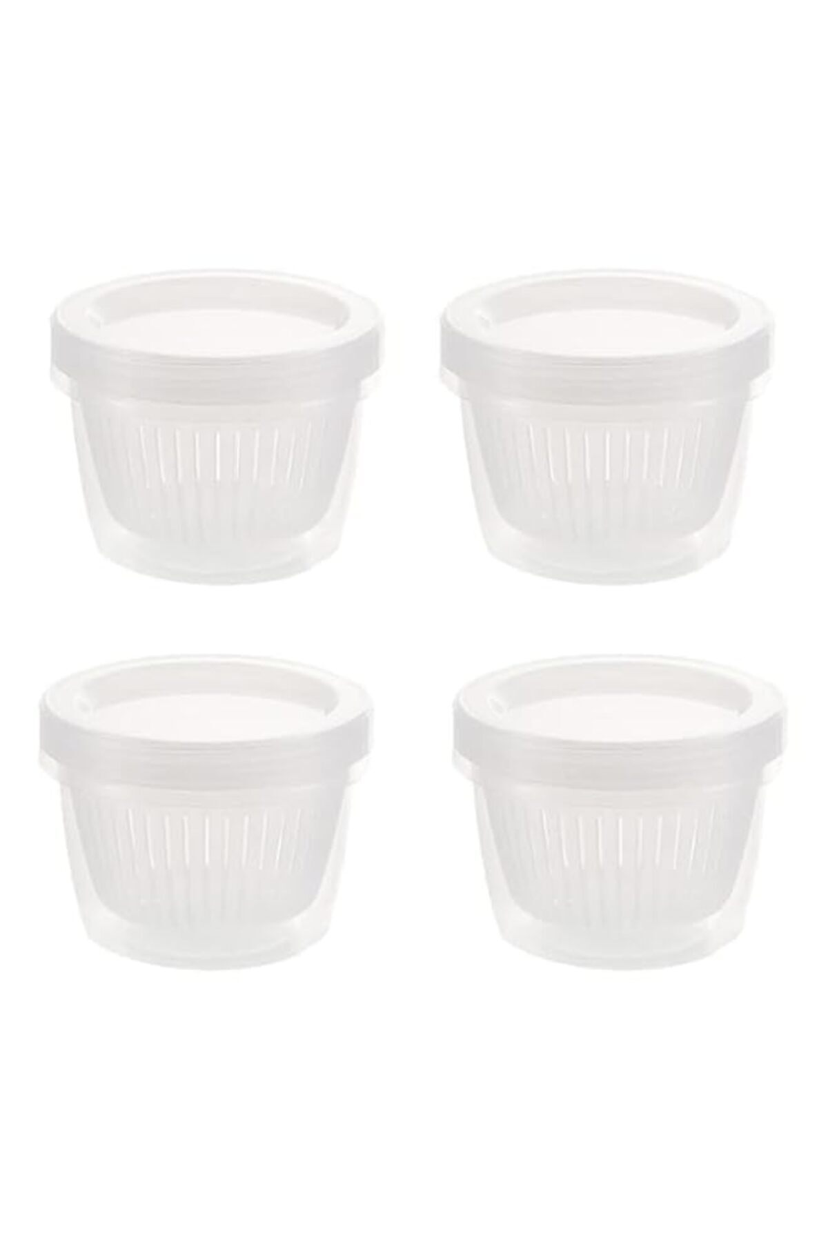 Generic-Joyzzz Onion Storage Containers, Tomato Saver Preservation Box with Threaded Seal Lid Strainer, Dou 1