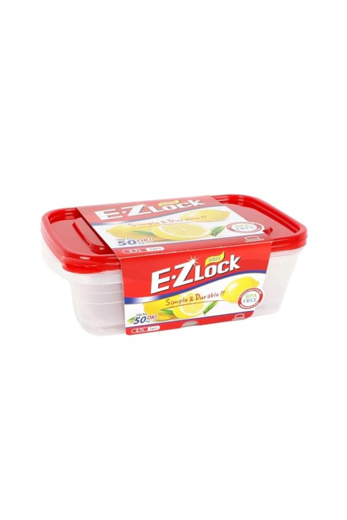 Generic-LocknLock 2-Piece Ezlock Rectangle Container - 2.7 L 1