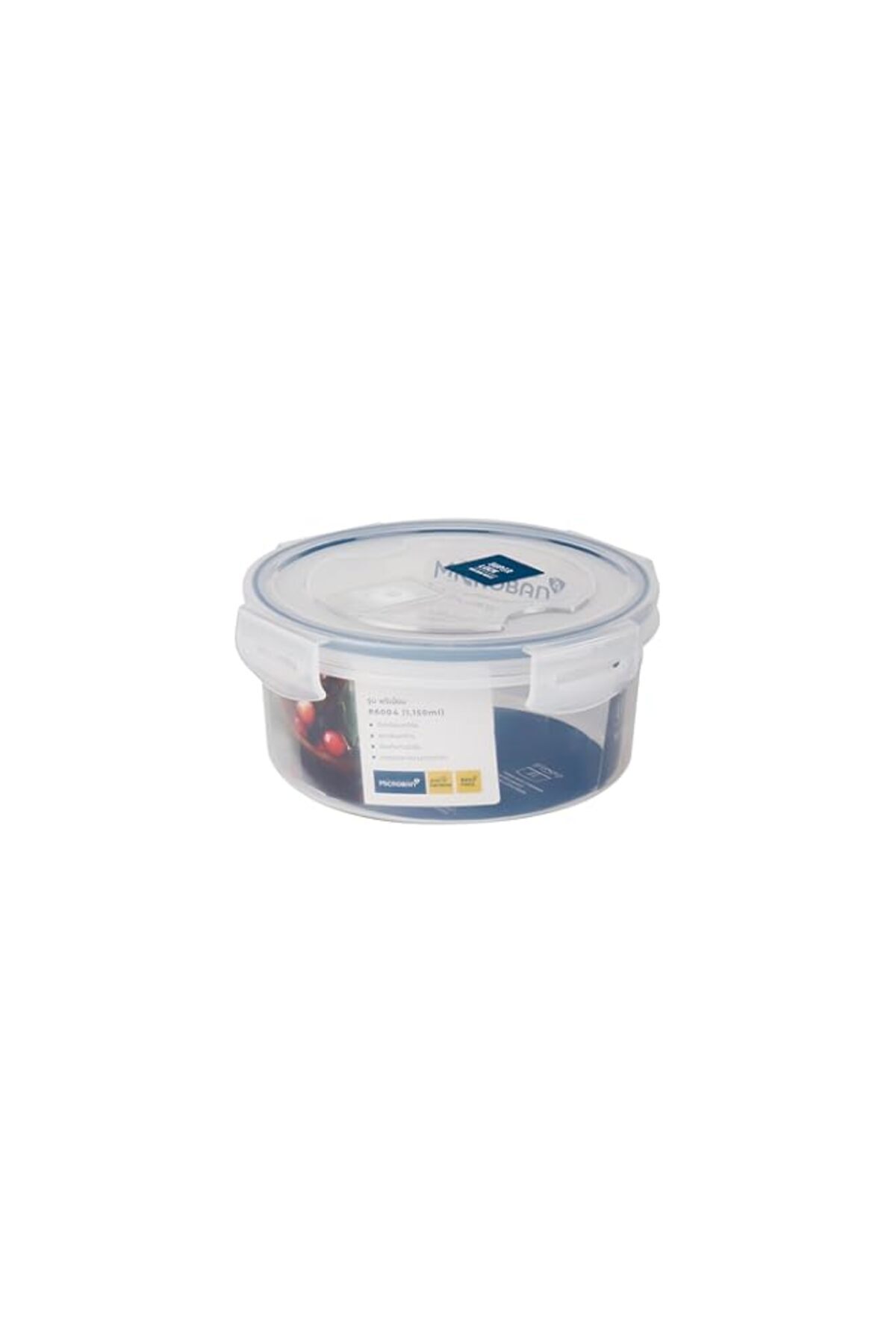 Generic-Microneware Superlock Round Storage Box 1100ml, Airtight Plastic Food Container With Lid, 100% Leak 1