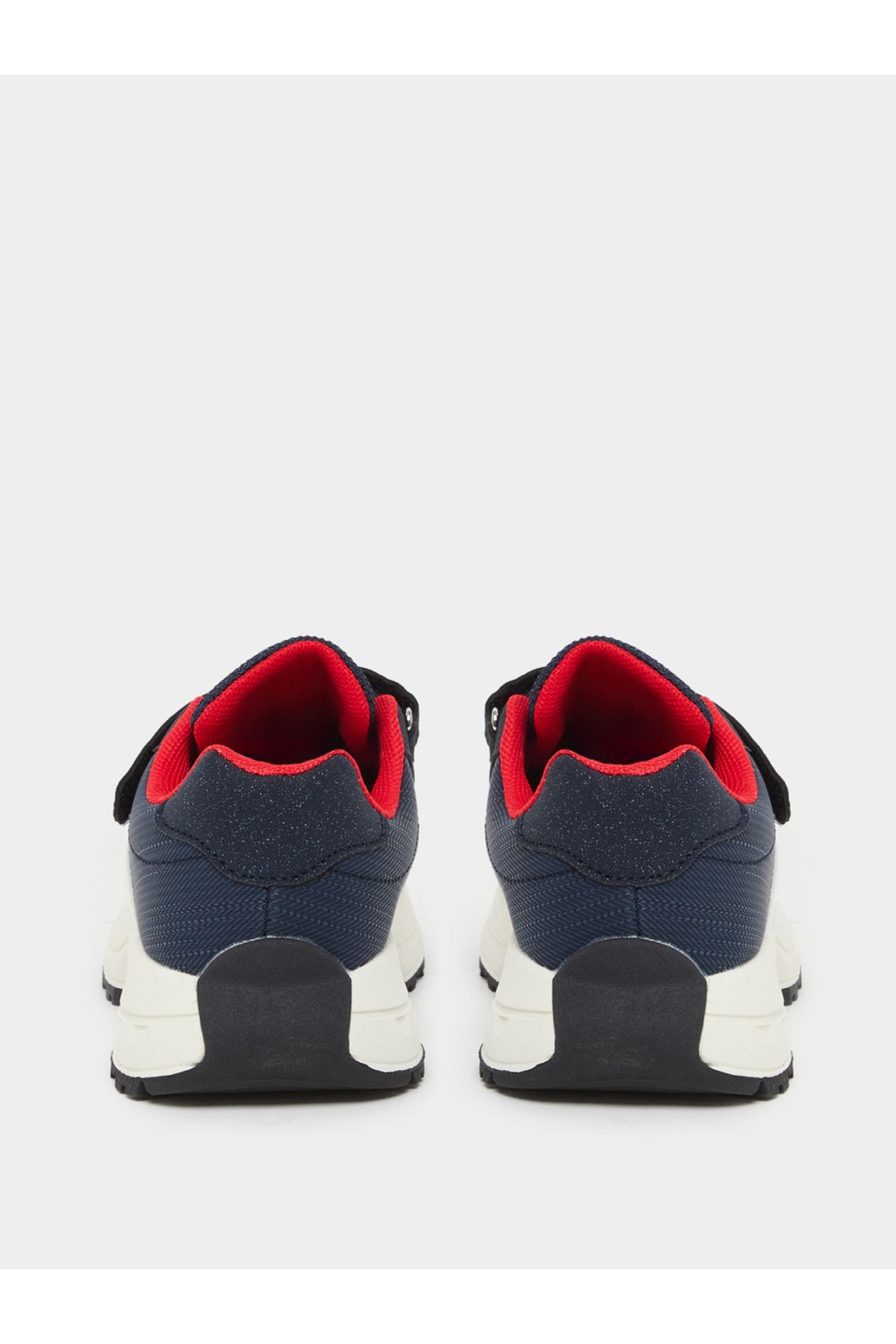 Styli-Panelled Sneakers with Hook and Loop Closure 4