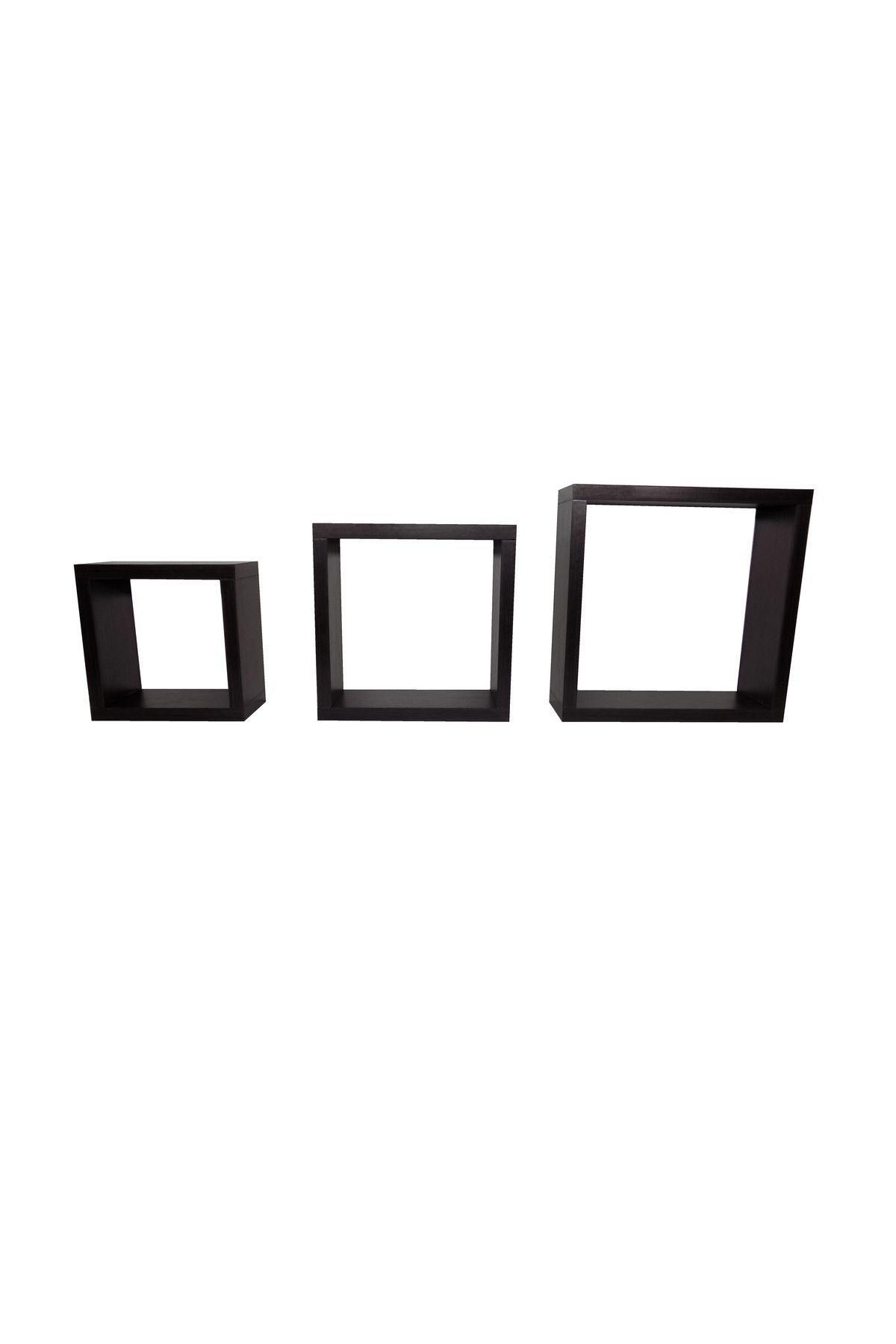 OEM-Set of three wall shelf cubes Cubico Wenge Model CUB 11002 4