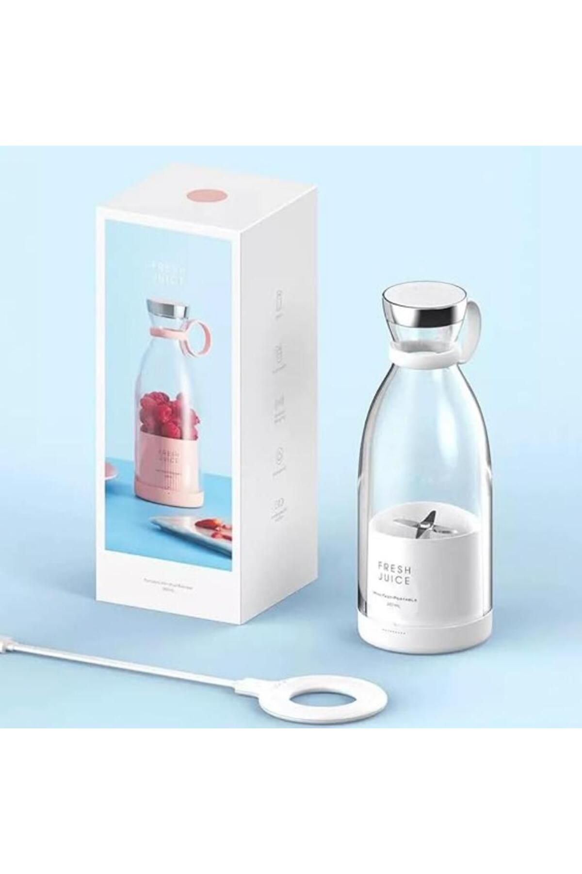 Tradeo-380ml portable blender cup with wireless charging—perfect for fresh juice anywhere, anytime. 3