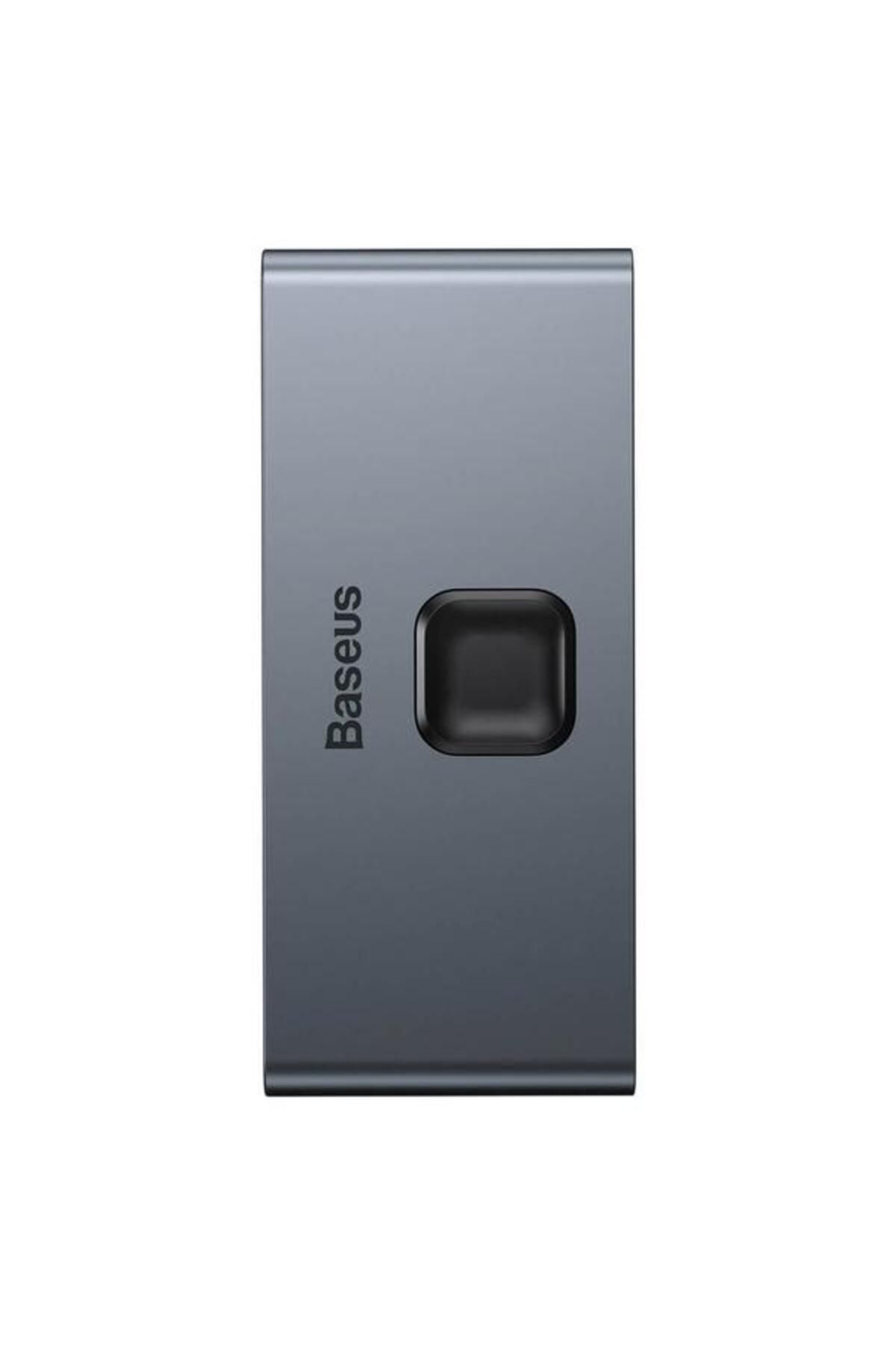 Baseus-Switch video Matrix CAHUB-BC0G, HDMI bidirectional - 2x HDMI 4K / 30 Hz (Grey) 6