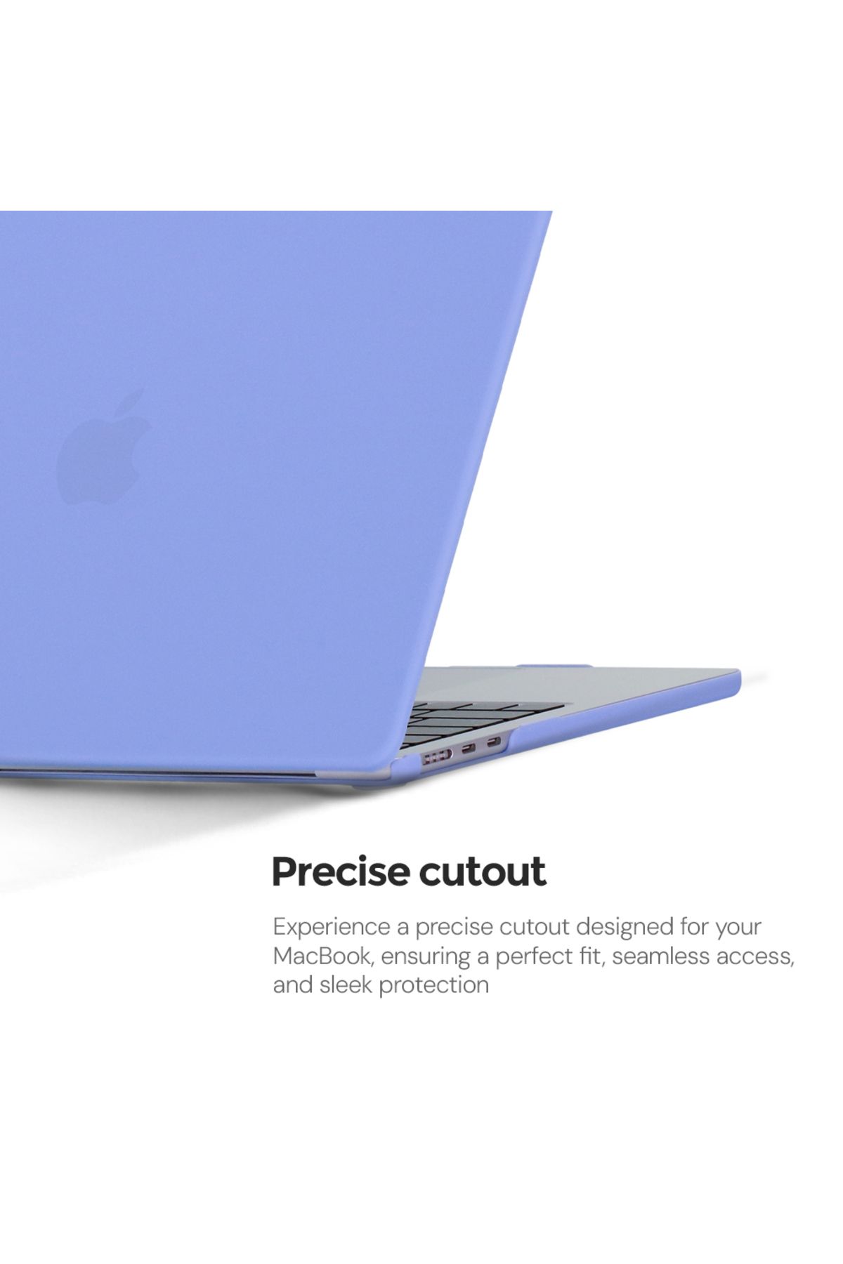 O Ozone-Rubberized Matte Case | MacBook Air 13 inch (A2681) M2 2022, (A3113) M3 2024 | Keyboard Cover | Scre 4