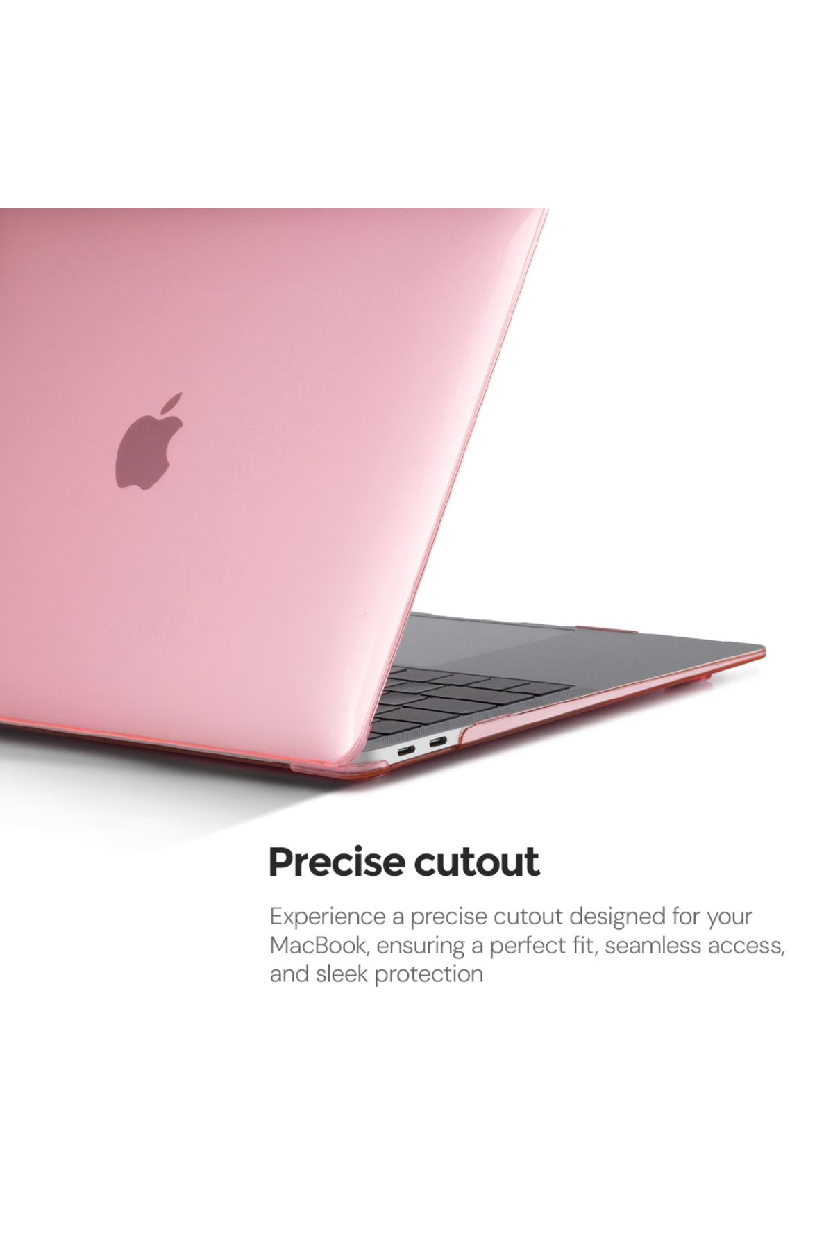 O Ozone-Slim Crystal Hard Case Combo | MacBook Air 15 inch A2941 M2 2023, A3114 M3 2024 Hard Shell Case with 4