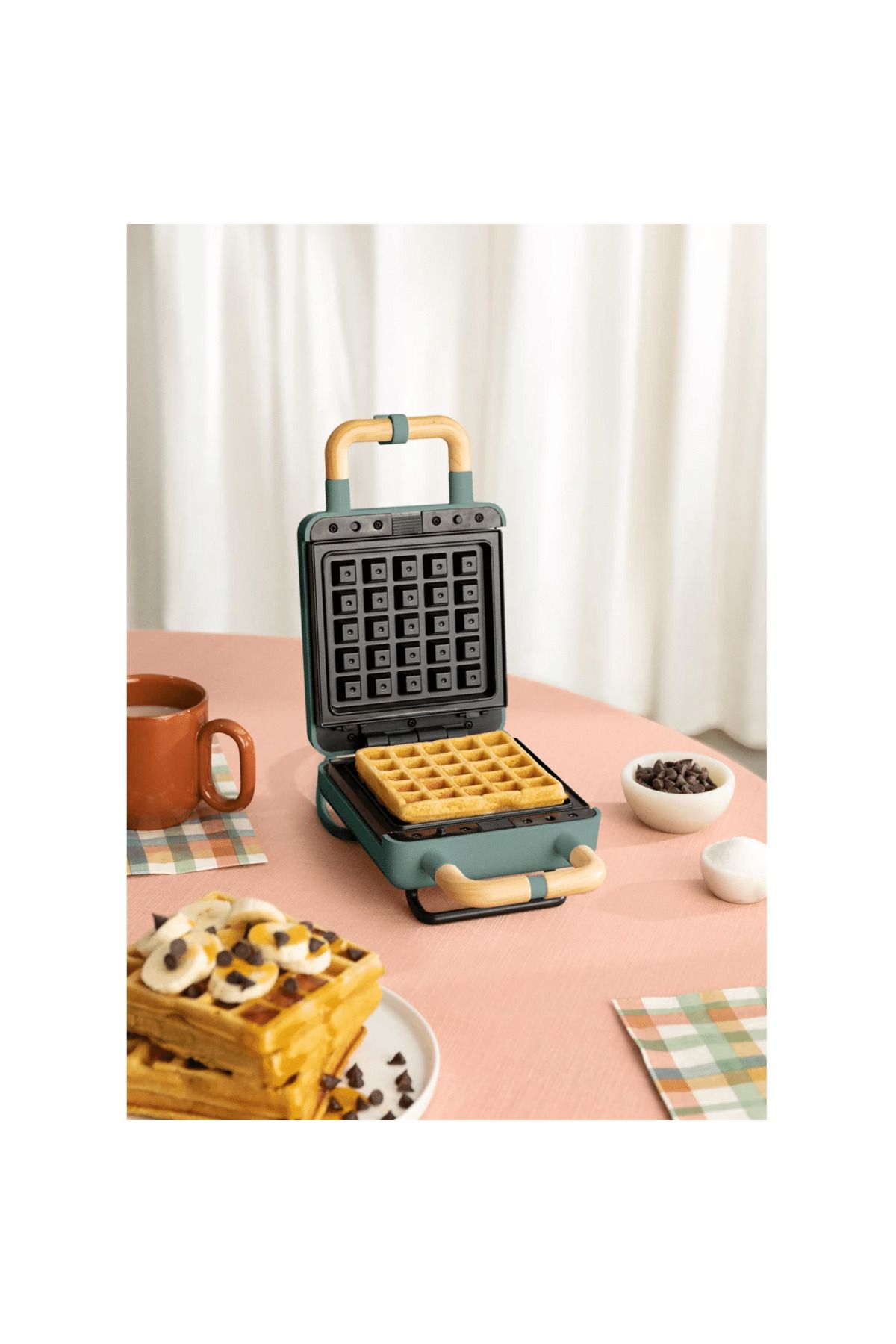 Create-2in1 waffle maker, CREATE, Stone Studio, sage 3