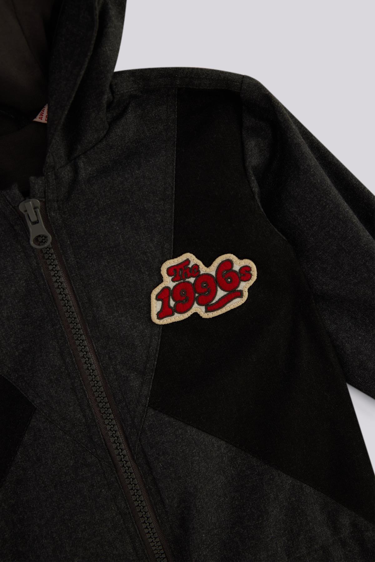 GB Baby BG Store Erkek Bebek Gri Yağmurluk fotoğrafı 3 (önizleme)