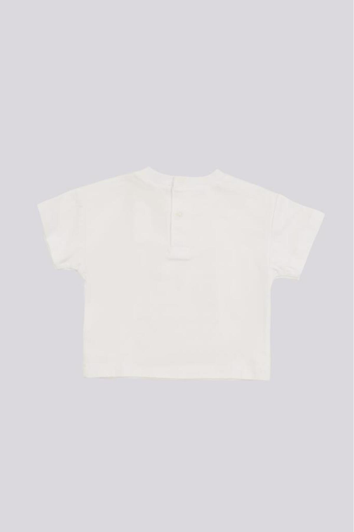 GB Baby BG Store Kız Bebek Beyaz Tshirt fotoğrafı 3 (önizleme)