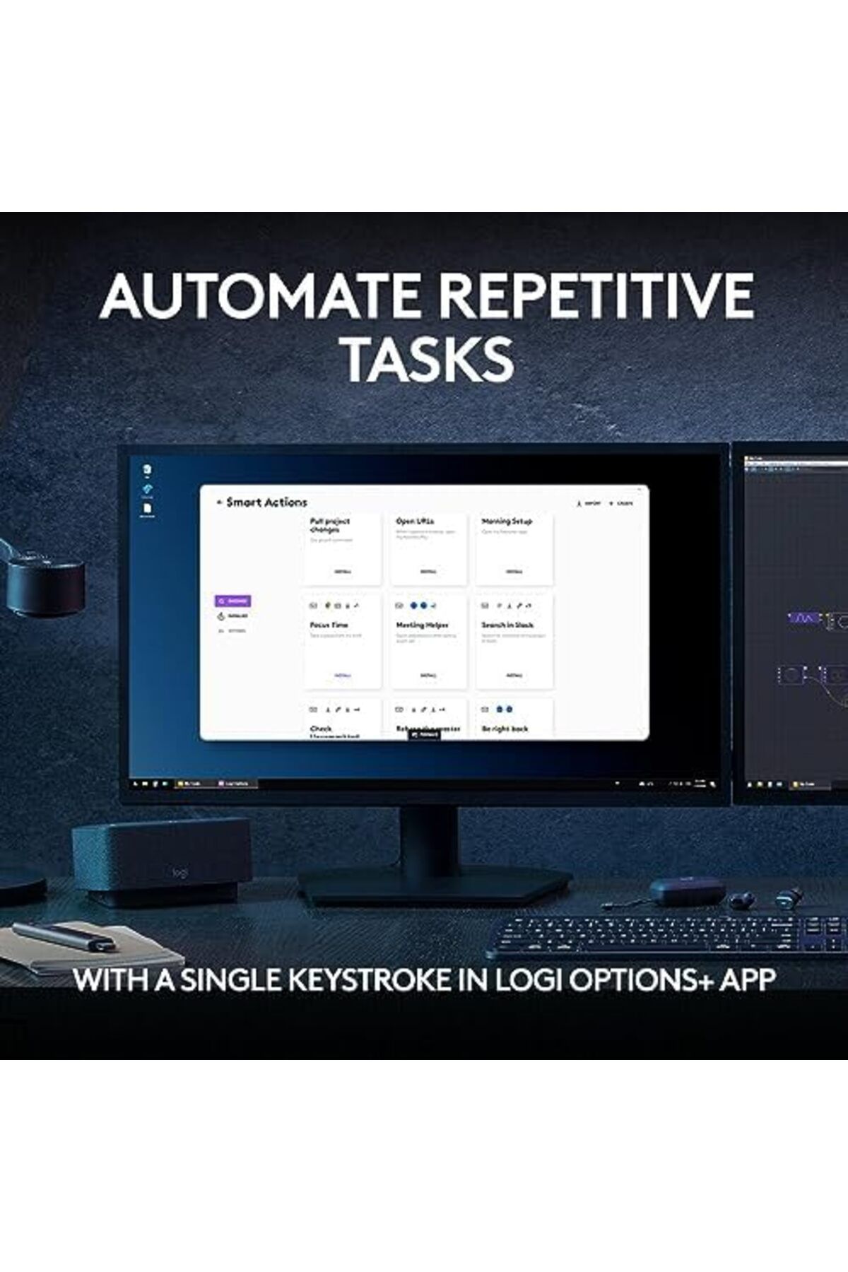 logitech-لوحة مفاتيح لاسلكية MX Keys S، تصميم منخفض، كتابة سلسة ودقيقة وهادئة، مفاتيح قابلة للبرمجة، با 5