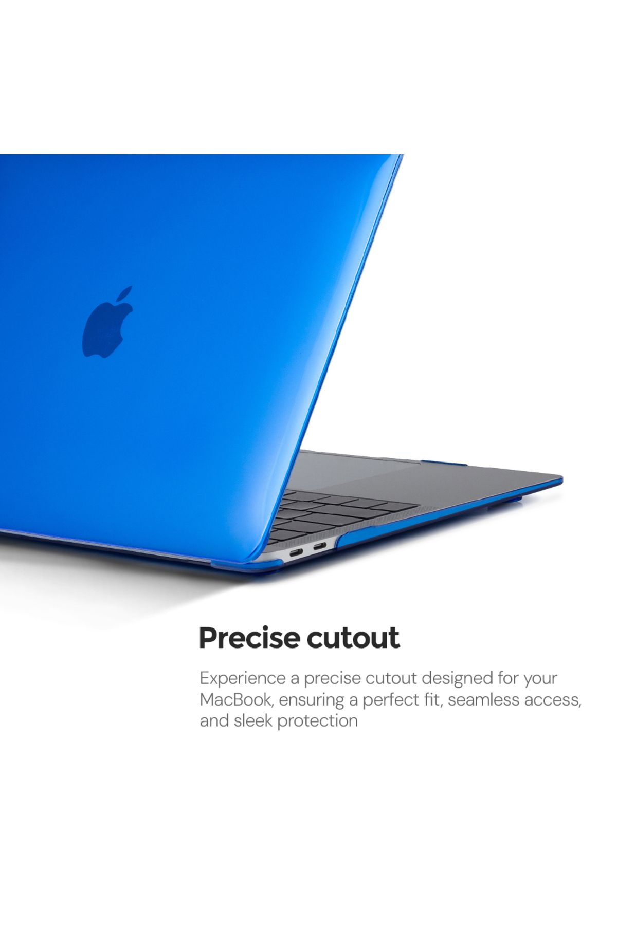 O Ozone-Slim Crystal Hard Case Combo | MacBook Air 15 inch A2941 M2 2023, A3114 M3 2024 Hard Shell Case with 4