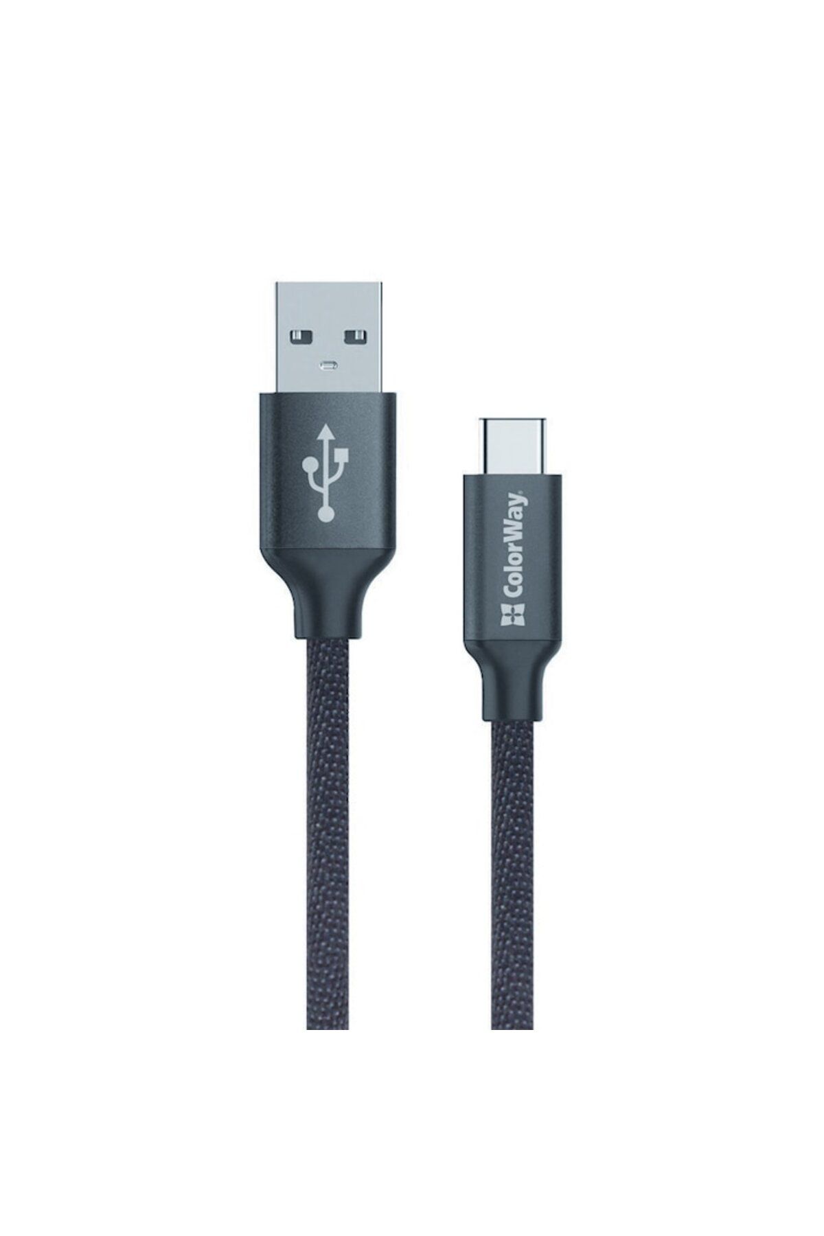 ColorWay-Cablu de date, USB la Tip-C, 2.1A, 1m - (CW-CBUC003-BK) - Negru 3