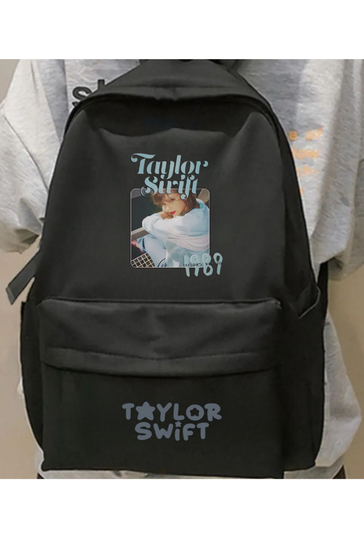 Touz Moda-Taylor Swift Printed Unisex School Backpack 1