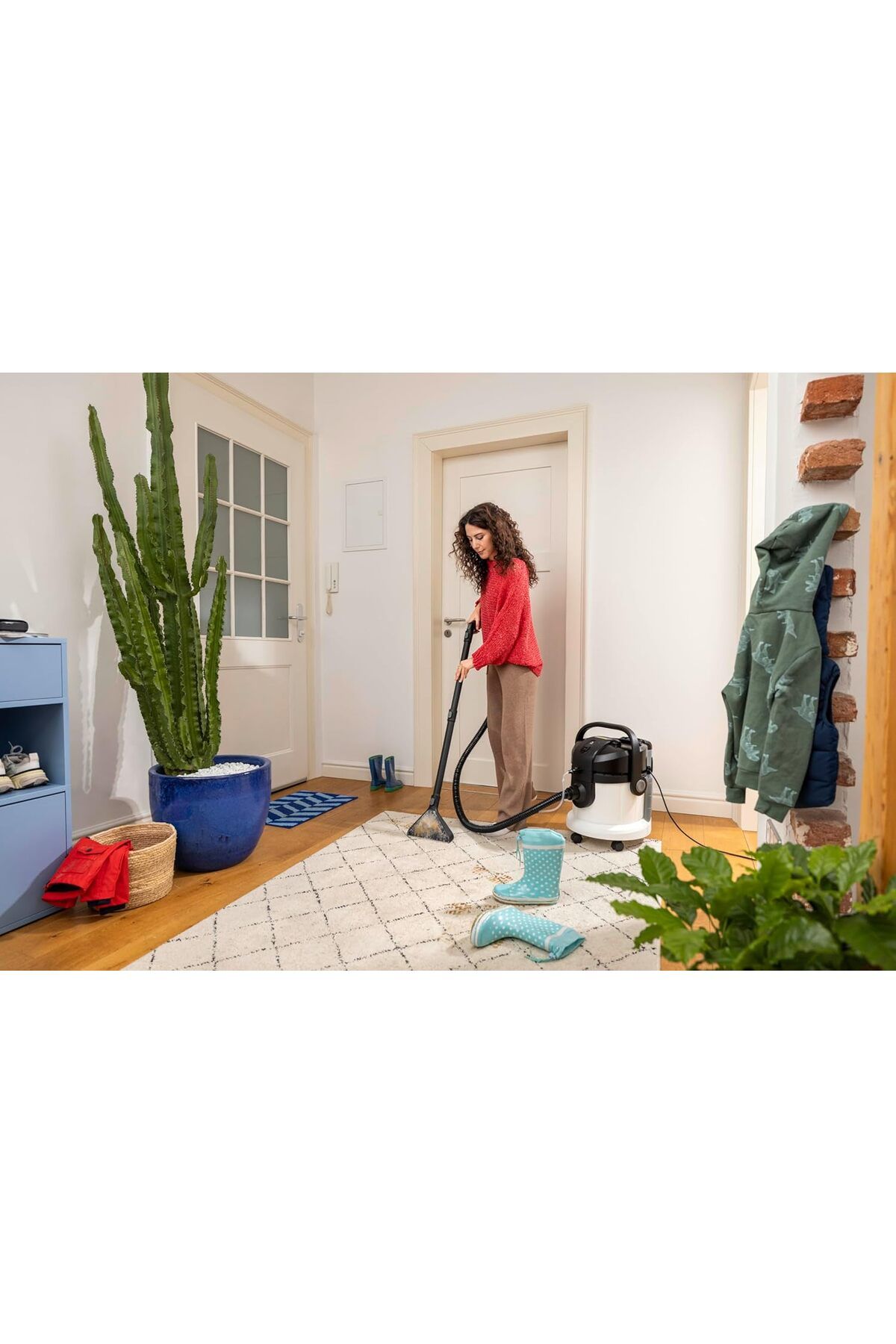 Karcher-SE 4 Select 3-in-1 Carpet and Upholstery Cleaner, Wet & Dry Vacuum with Spray Extraction for 7