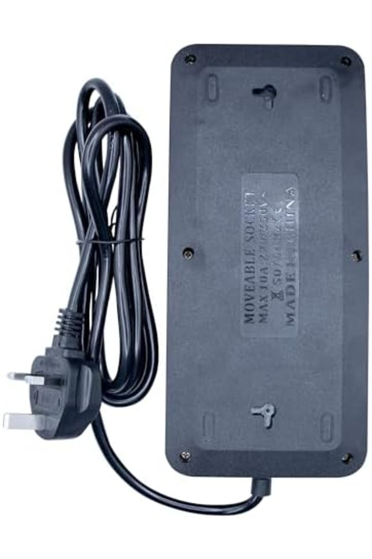 Duravel-Universal Extension Lead/Cord with Multiple Functions, UK 3-Pin Plug Socket with 6 Outlets | 8