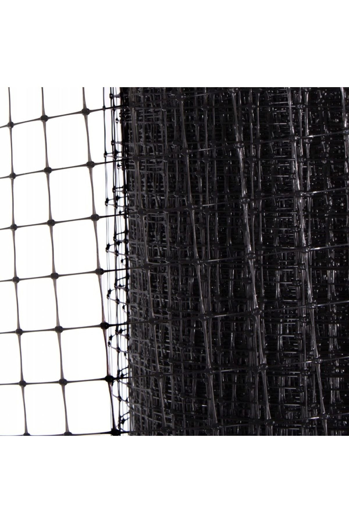 SERSIMO-Garden netting against pests and moles, 30g/m2, 2x50 meters, black 3