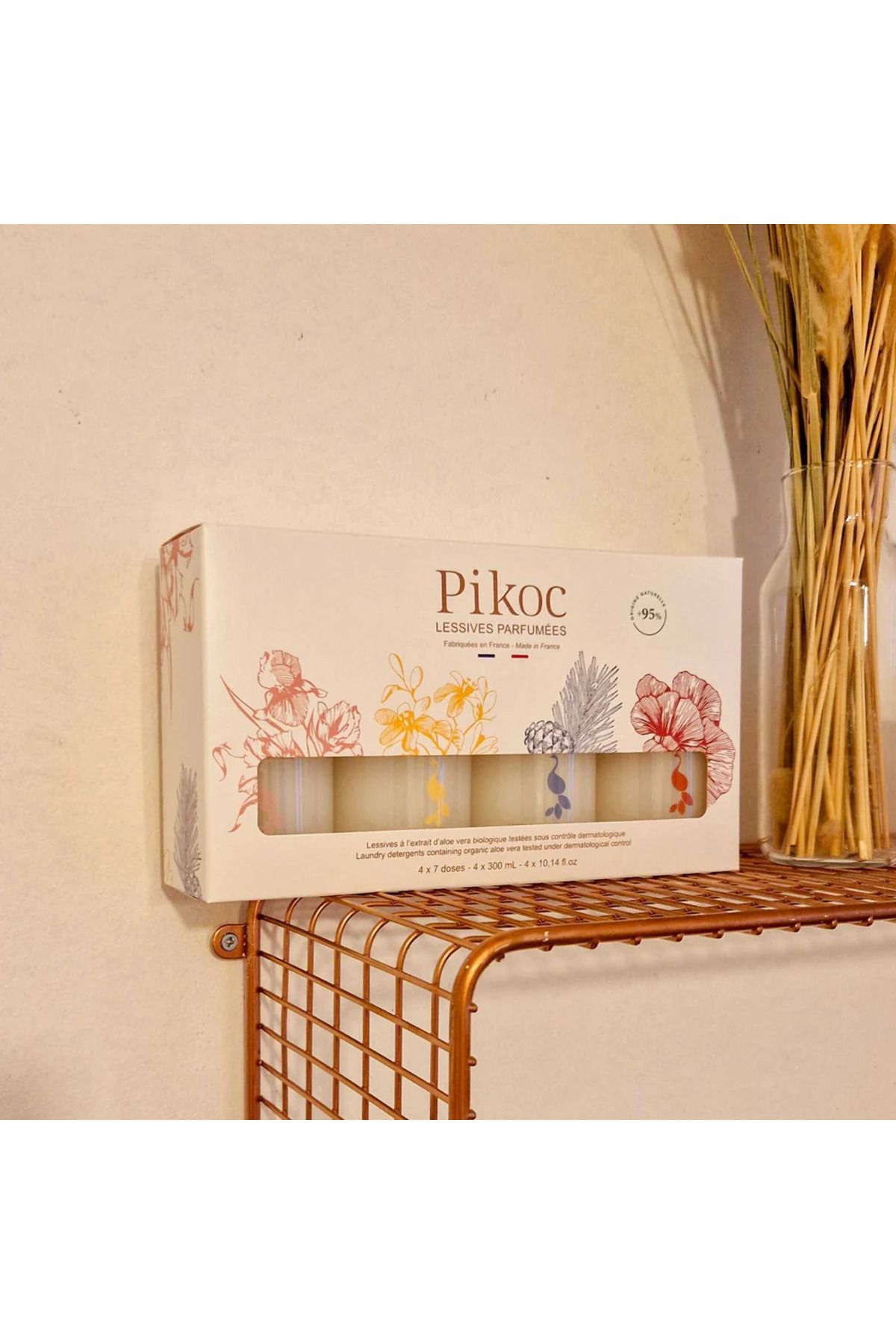 pikocu-Universal laundry detergent set, Pikoc, Discovery Set, 4 x 300 ml 5