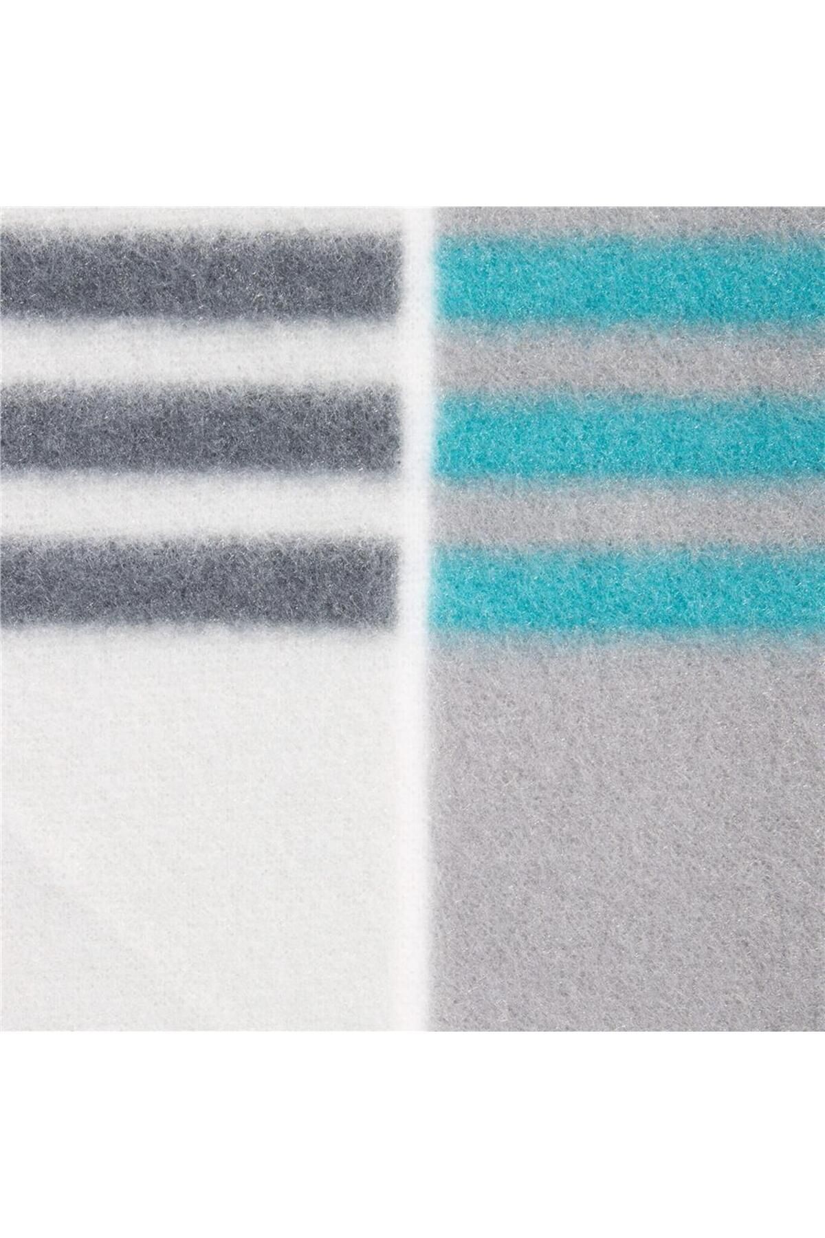 SERSIMO-Picnic or beach blanket, with insulating foil and handle, 200x240cm, blue-gray 5