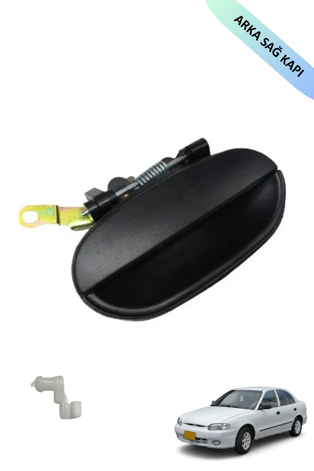 ESAGARAJ Hyundaı Accent Yumurta Kasa 1994-1999 Arası Uyumlu Dış Kapı Kolu Arka Sağ