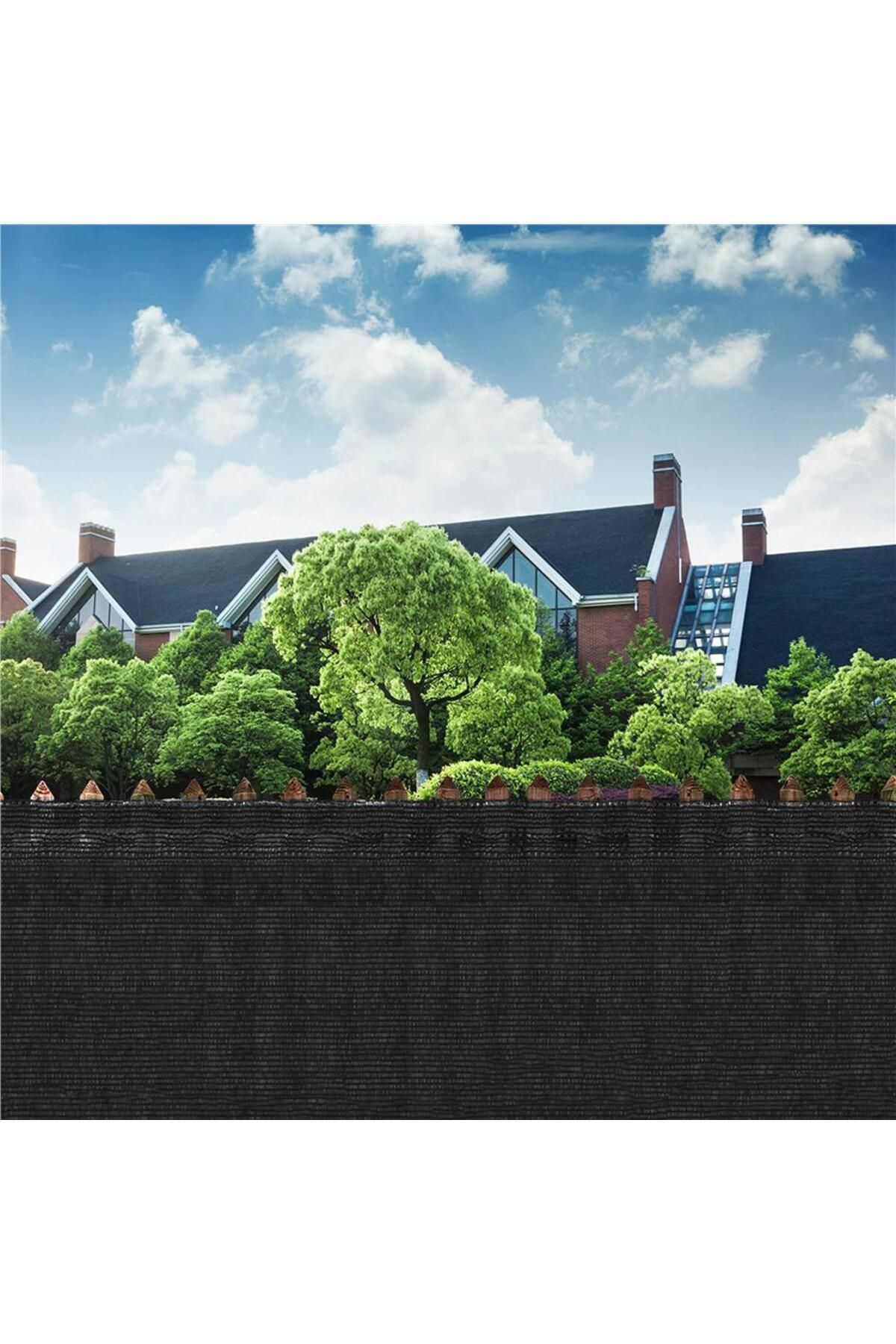 SERSIMO-Shade and privacy net for fence, 1.5m width, 25m length, 185g density, gray 10