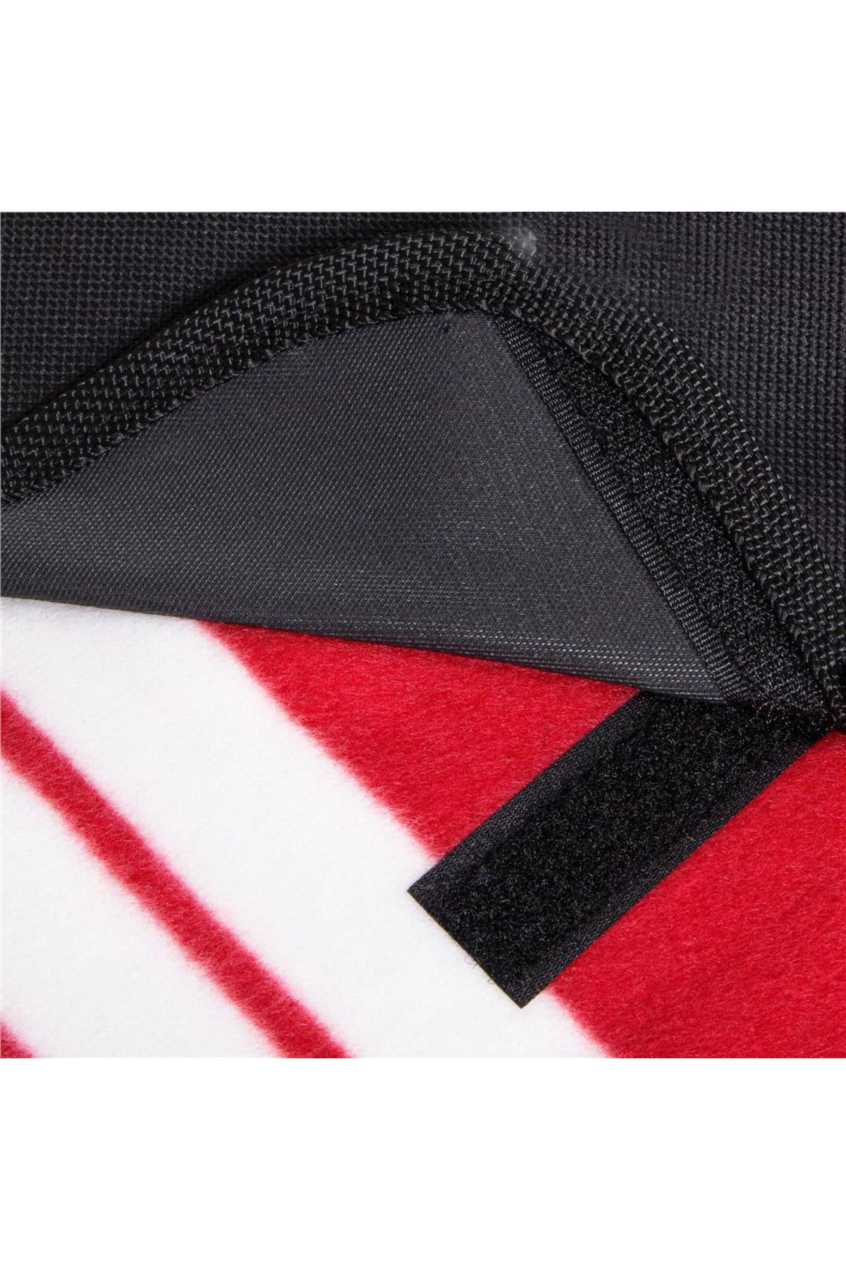 SERSIMO-Picnic or beach blanket, with insulating foil and handle, 200x200cm, blue red 9