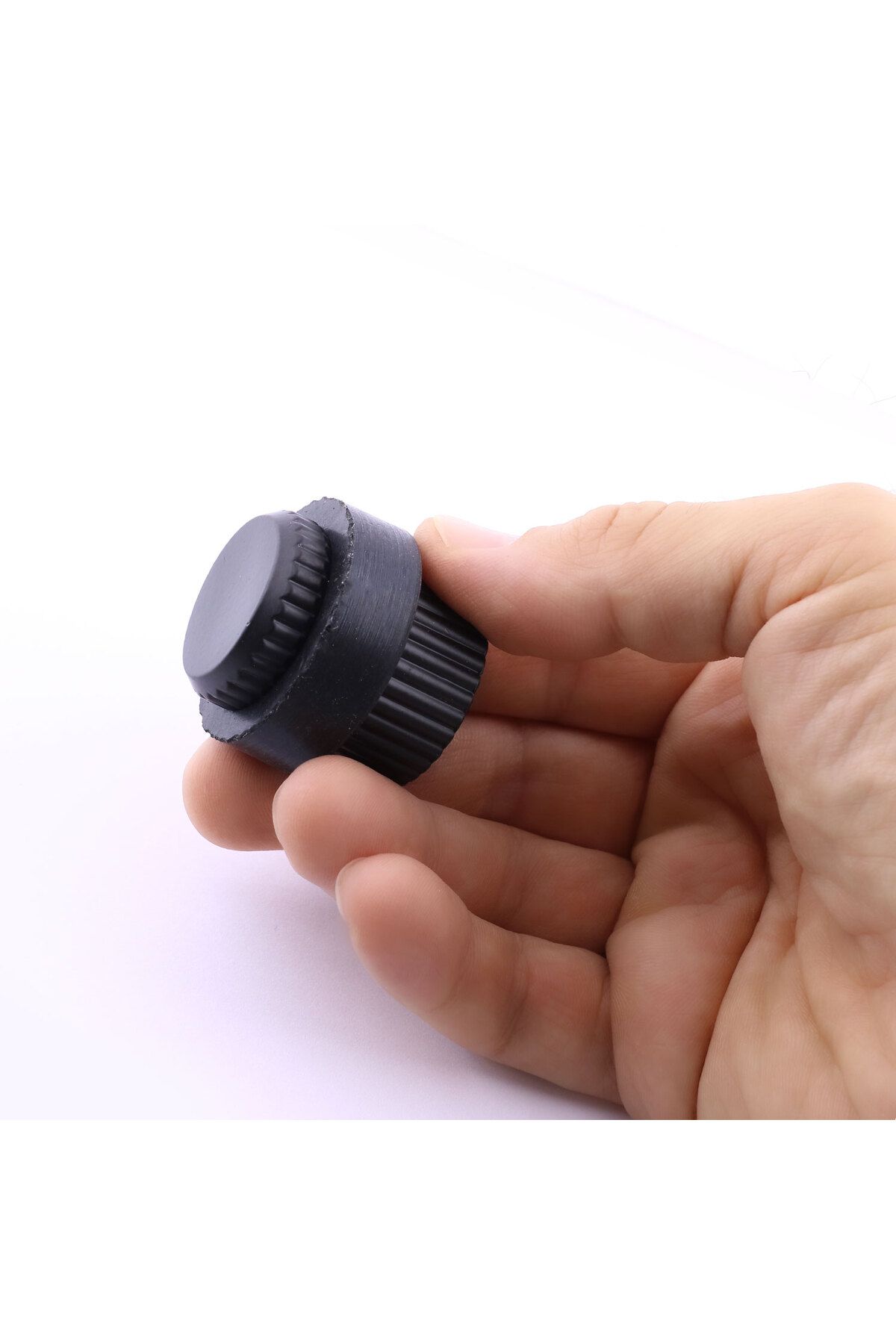 Badem10-Door Stopper Buffer Black Screw-In Metal Handle Holder Six Handle Window Stop Wedge Sliding Door 7