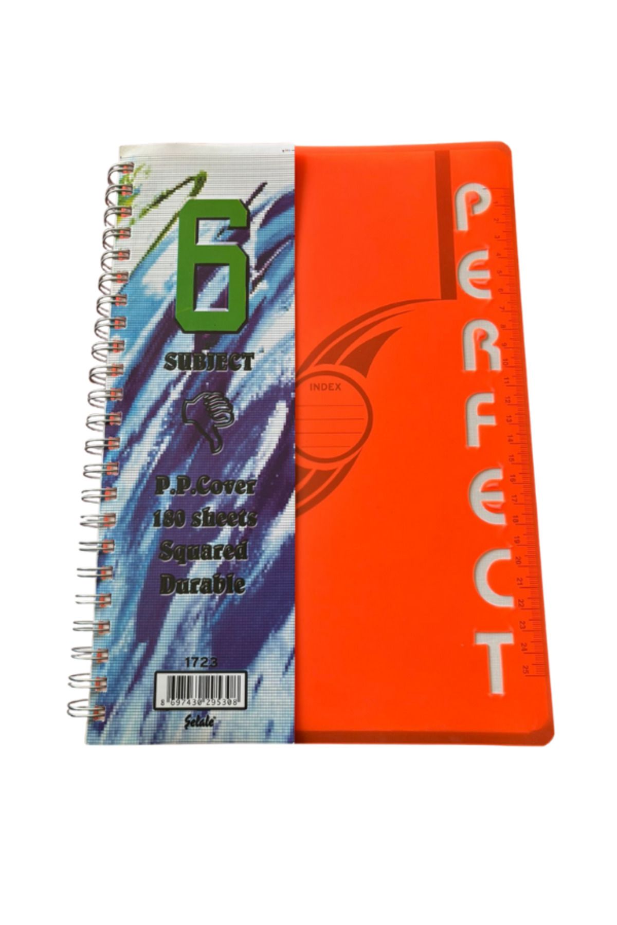 Şelale-Selale School Notebook .180 Leaf Plas.Kp.Spi. 6 Separation 1