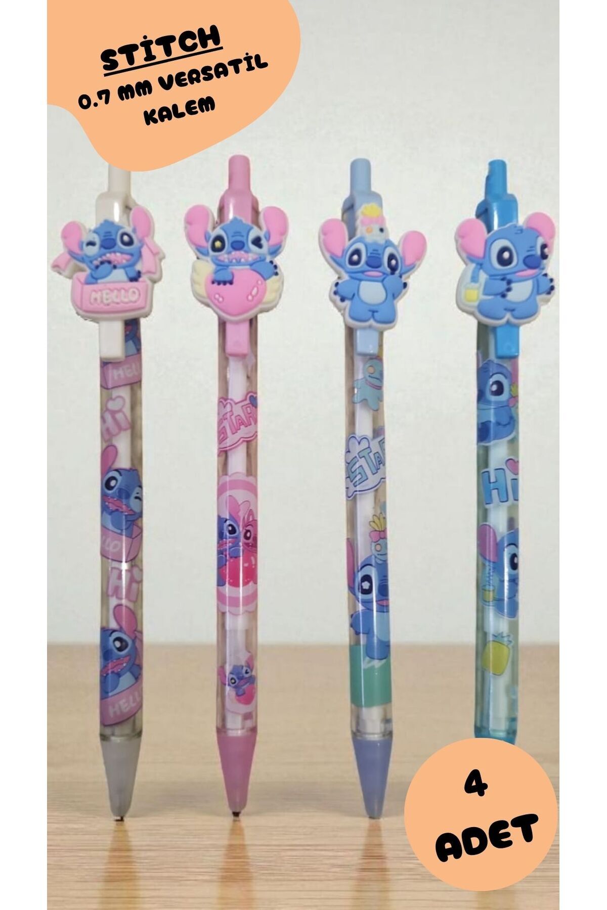 ALLStore STİTCH KALEM BAŞLIKLI VERSATİL KALEM 0.7 MM 4 ADET