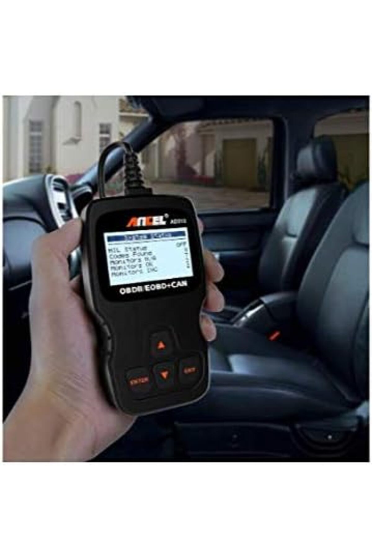 ANCEL-Global Error Code Reader Tool via Car Engine OBD2 Scanner AD310 by - Black 3