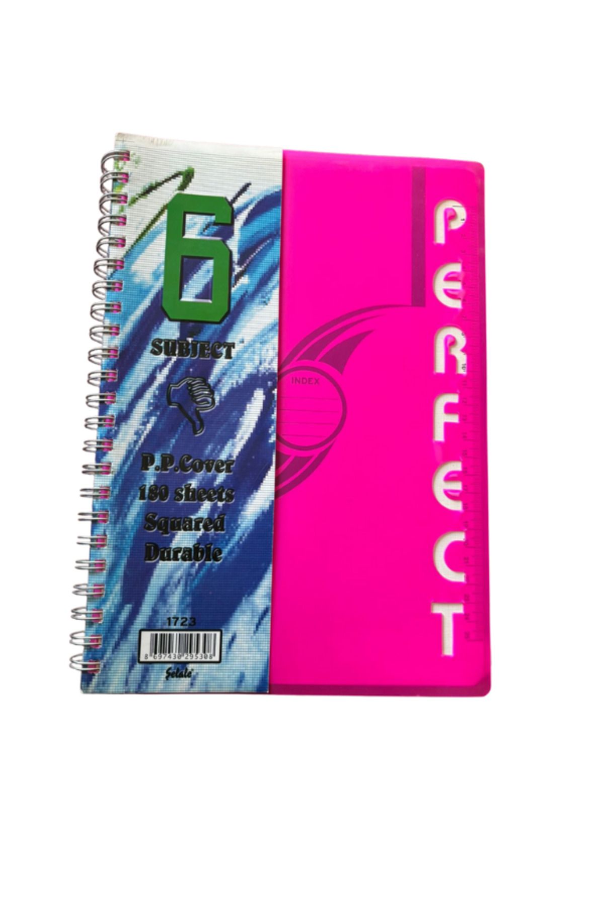 Şelale-Selale School Notebook .180 Leaf Plas.Kp.Spi. 6 Separation 1