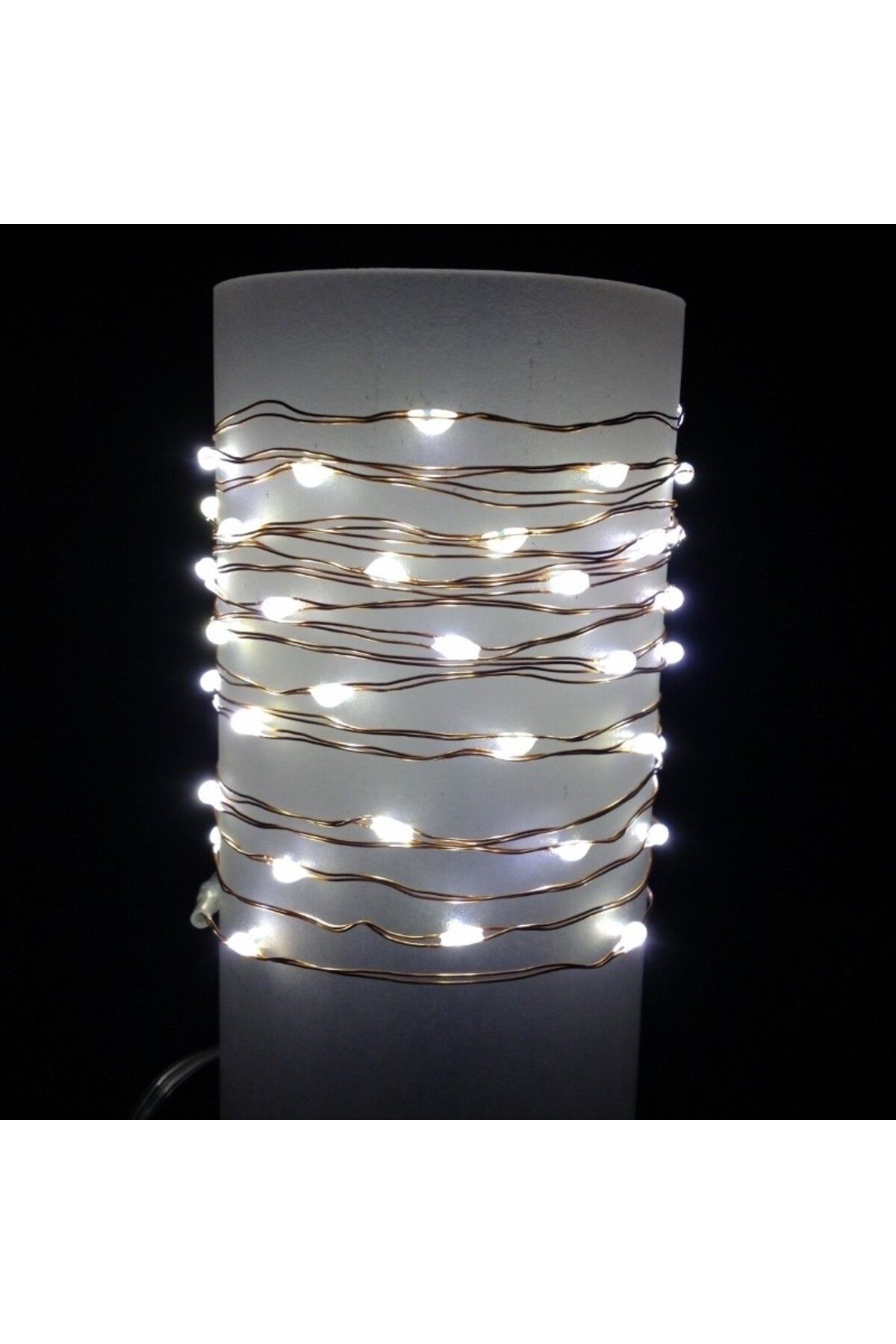 Teo-Instalatie Craciun, 30 m, 300 Led-uri, Liniara, Alb Rece, 8 jocuri de lumini, Transformator, Interco 3