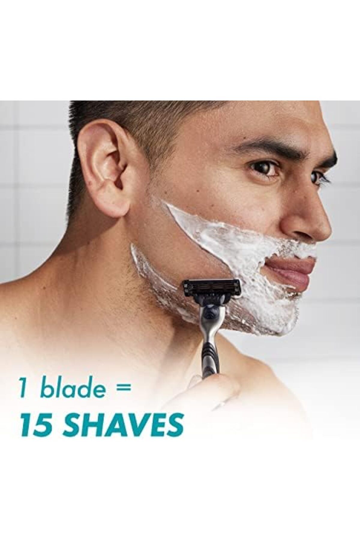 Gillette-Mach3 Razor Refills for Men, 8 Razor Blade Refills 5