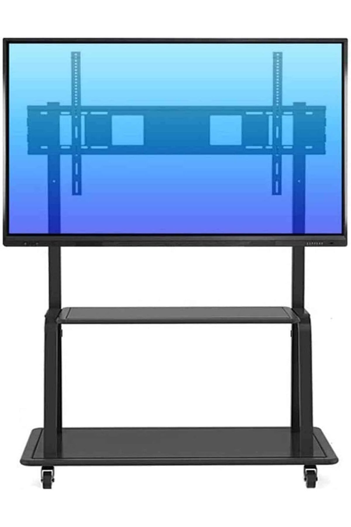 GENERALTEC-Universal TV Stand with Adjustable Height, 55-110 Inch LCD/LED Smart Flat Curved TVs Up to 275kg 1