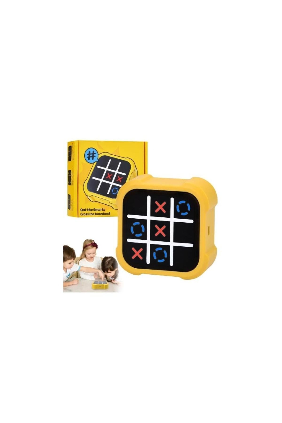 Generic-Portable 3-in-1 Tic Tac Toe Game, Educational and Memory Development Game for Kids Ages 3 and Up 5