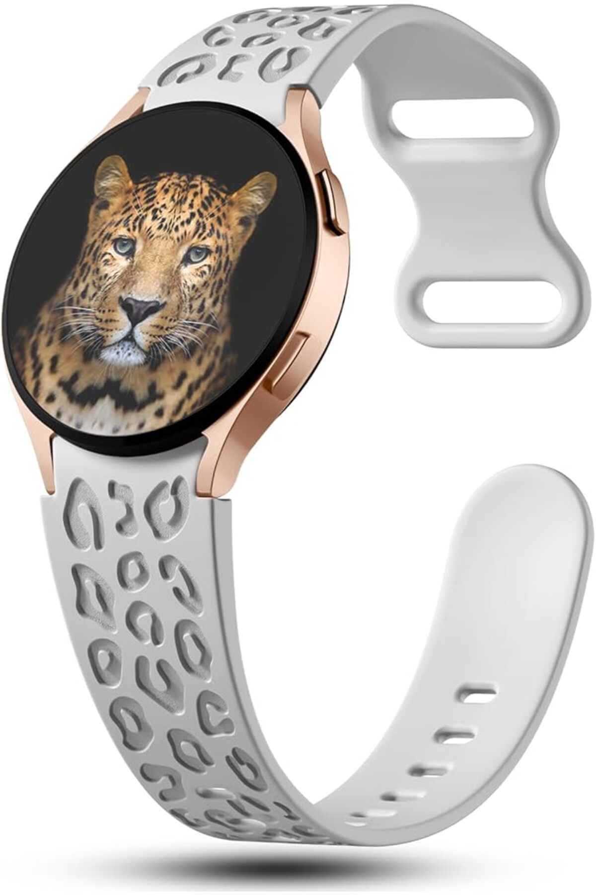 Novatis-Huawei Fit 4 / Fit 4 Pro / Fit 3 Compatible Leopard Pattern Textured Soft Silicone Cord 3