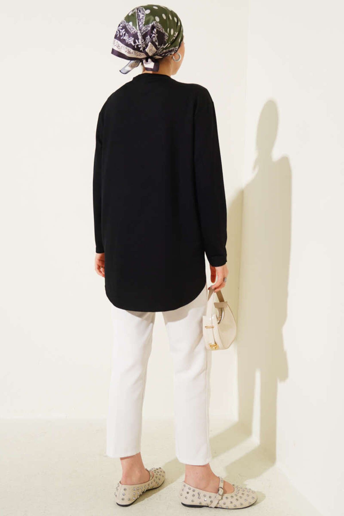 Smymoda-Basic Bottom Seamless Solid Color Long Sleeve Tunic 3