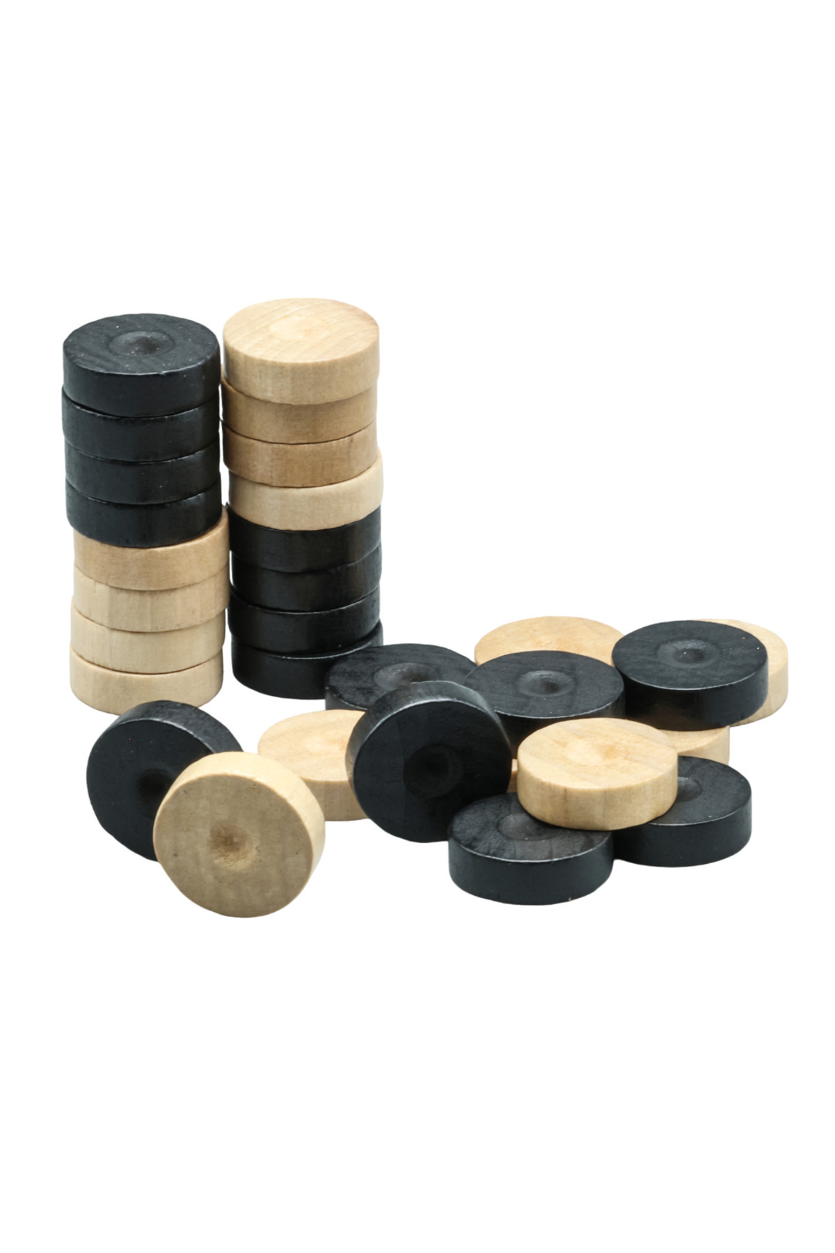 Sera Oyun Aletleri Ahşap Tavla Pulu Mini Boy No:2 (pul Çap Ölçüsü :2,2 Mm )