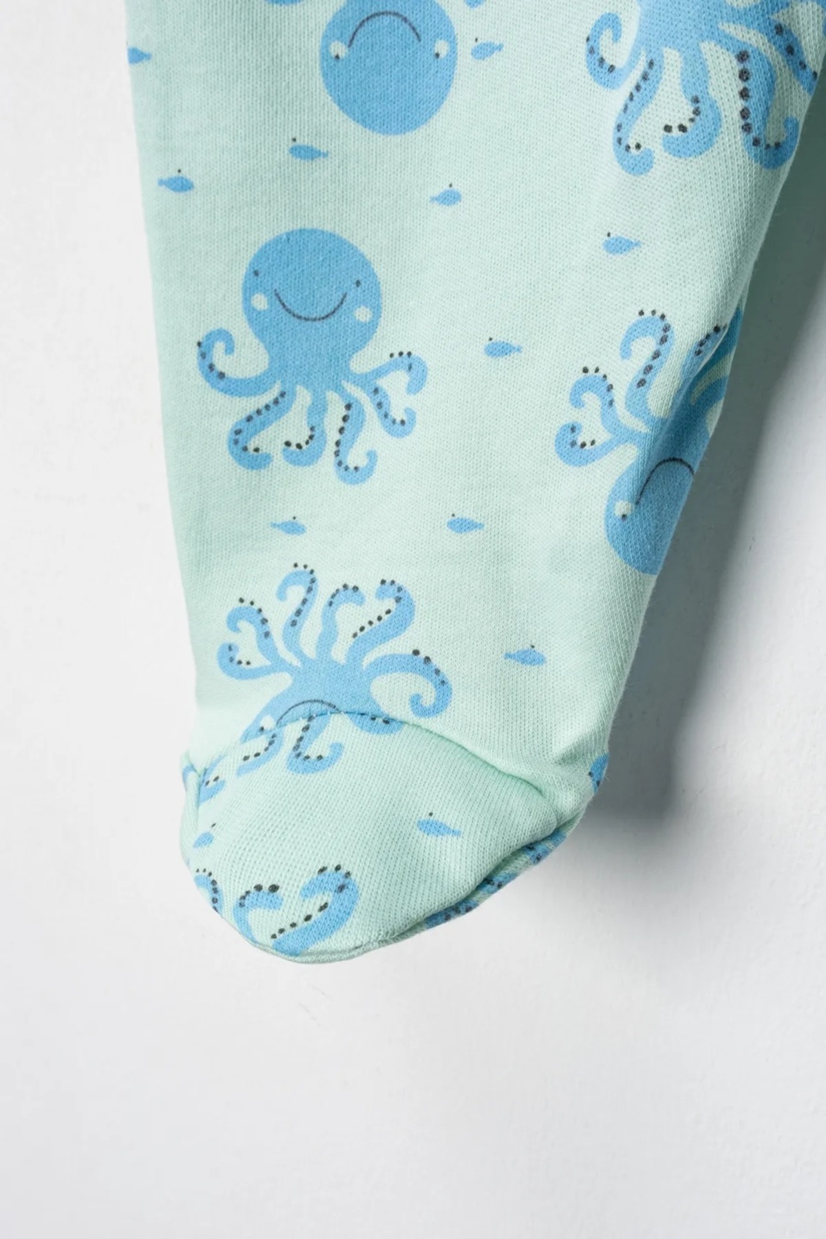 ENİA BABY Kız Erkek Bebek Baskılı Pamuklu Çıtçıtlı Patikli 3lü Yenidoğan Kıyafet Tulum Seti 3-6-9 Ay fotoğrafı 4 (önizleme)