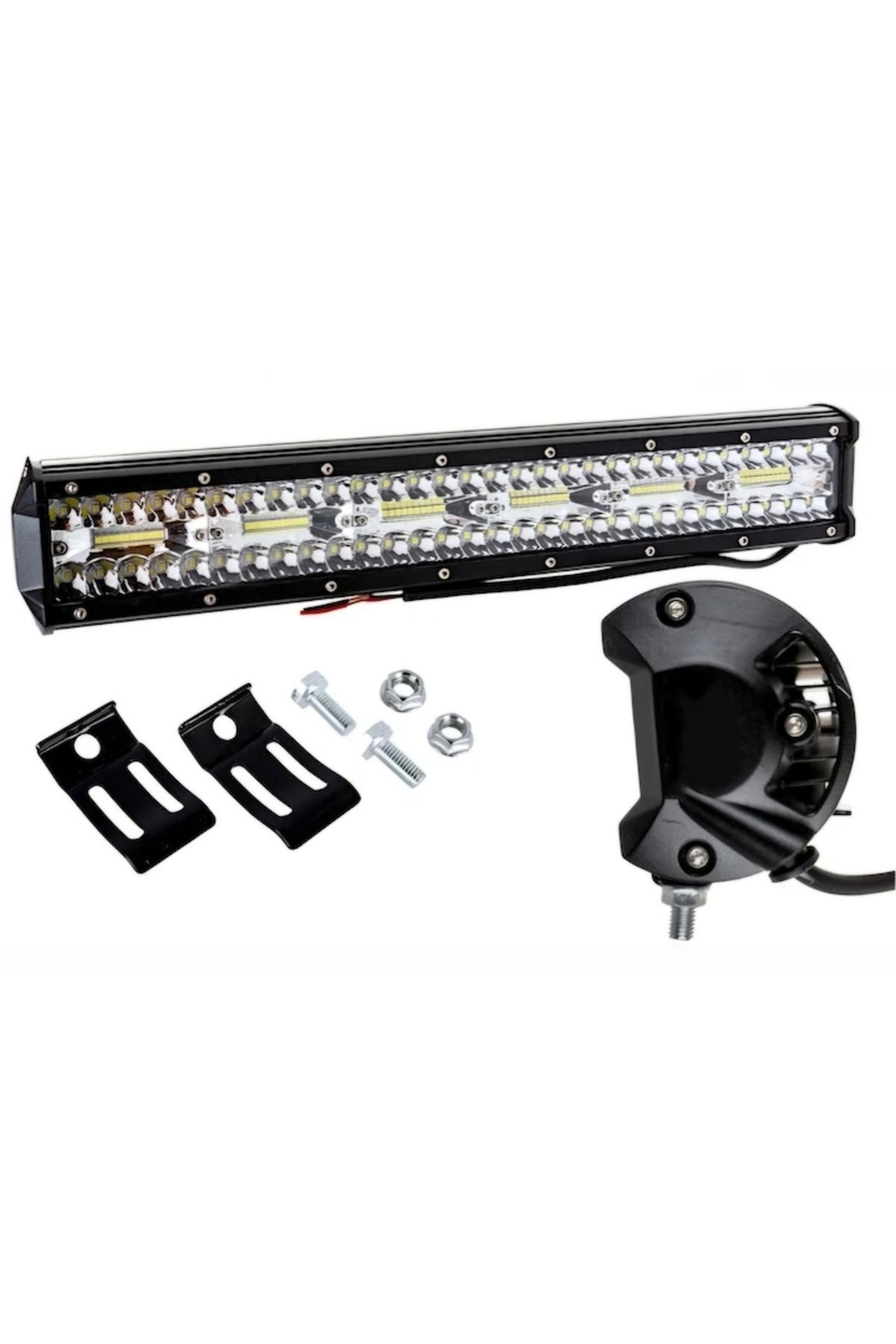 OEM-Proiector Auto LED 360W, 13.200Lm, 6000K Alb Rece, Bara Luminoasa Combo Spot + Flood, IP67 2