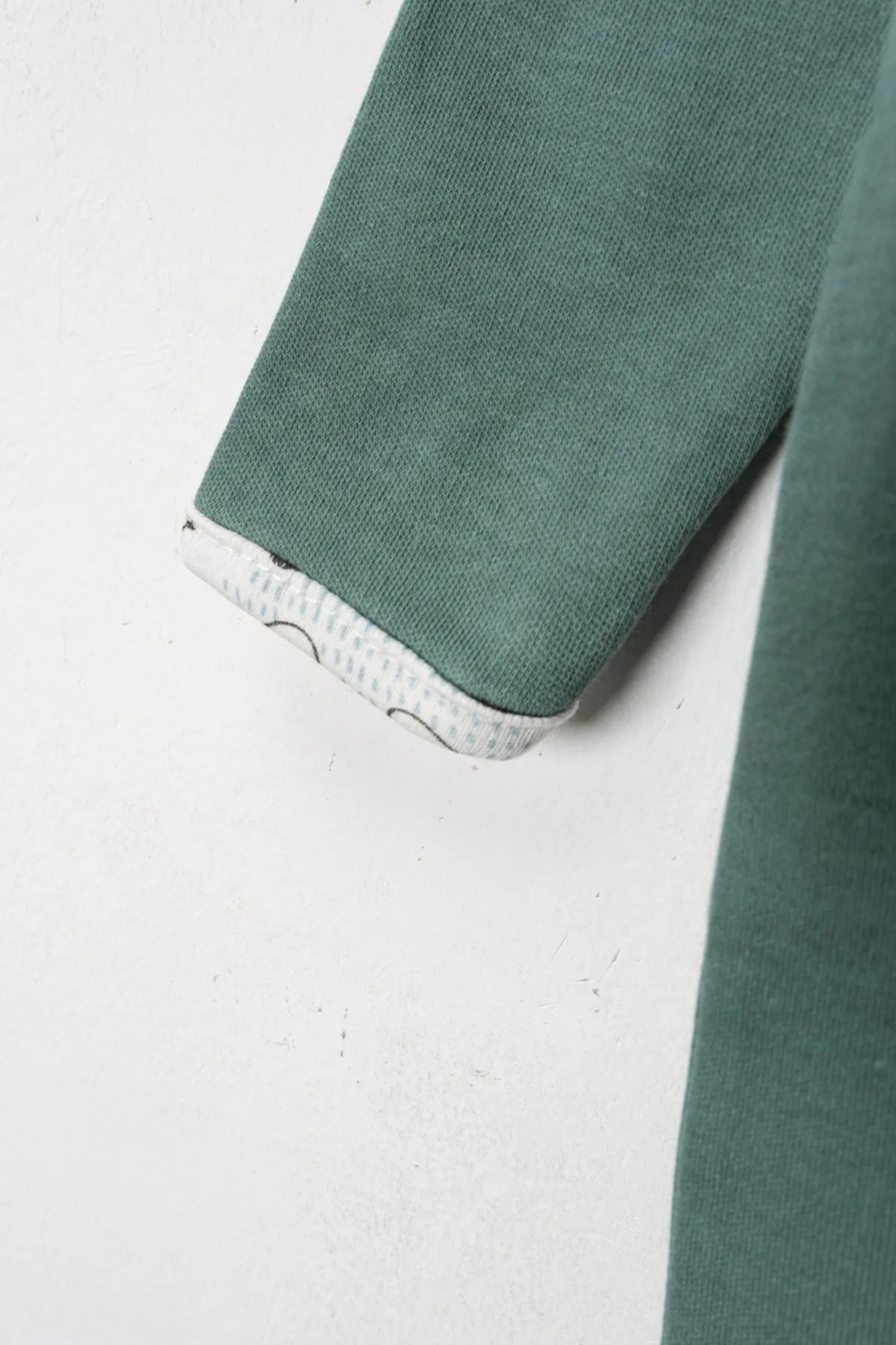 ENİA BABY Erkek Bebek Pamuklu Patikli Yenidoğan 3lü Bebek Tulum Seti 3-6-9 Ay fotoğrafı 4 (önizleme)