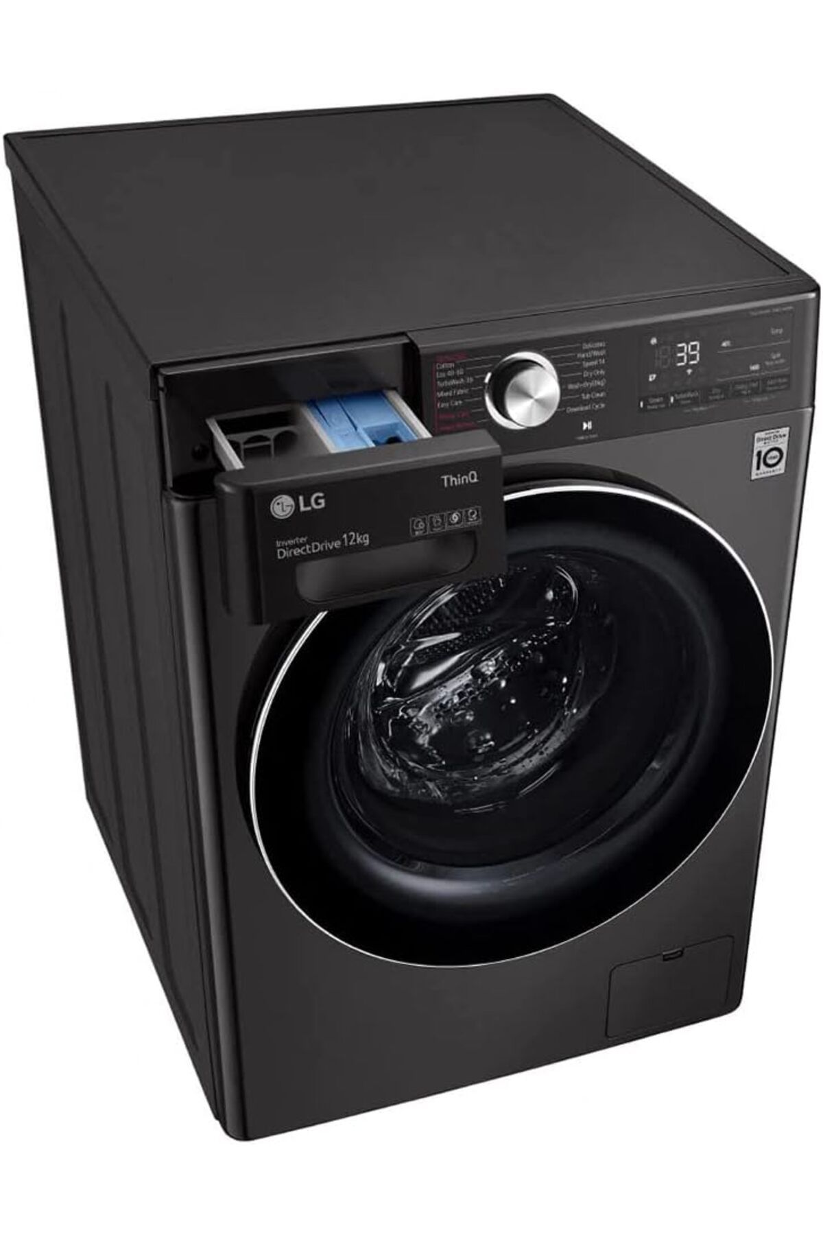 LG-12 kg Front Load Washing Machine with Wi-Fi and Turbo Wash 7